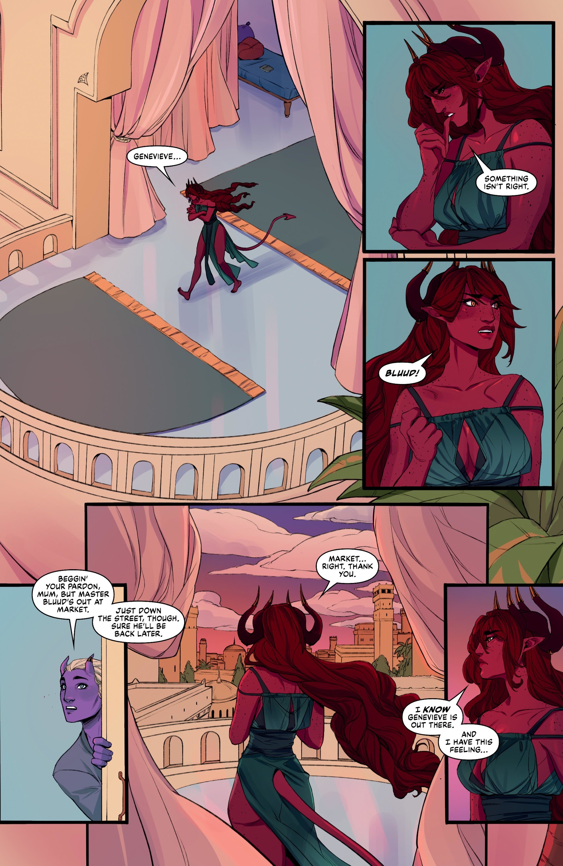 Read online Critical Role: The Mighty Nein Origins–Jester Lavorre comic -  Issue # Full - 36