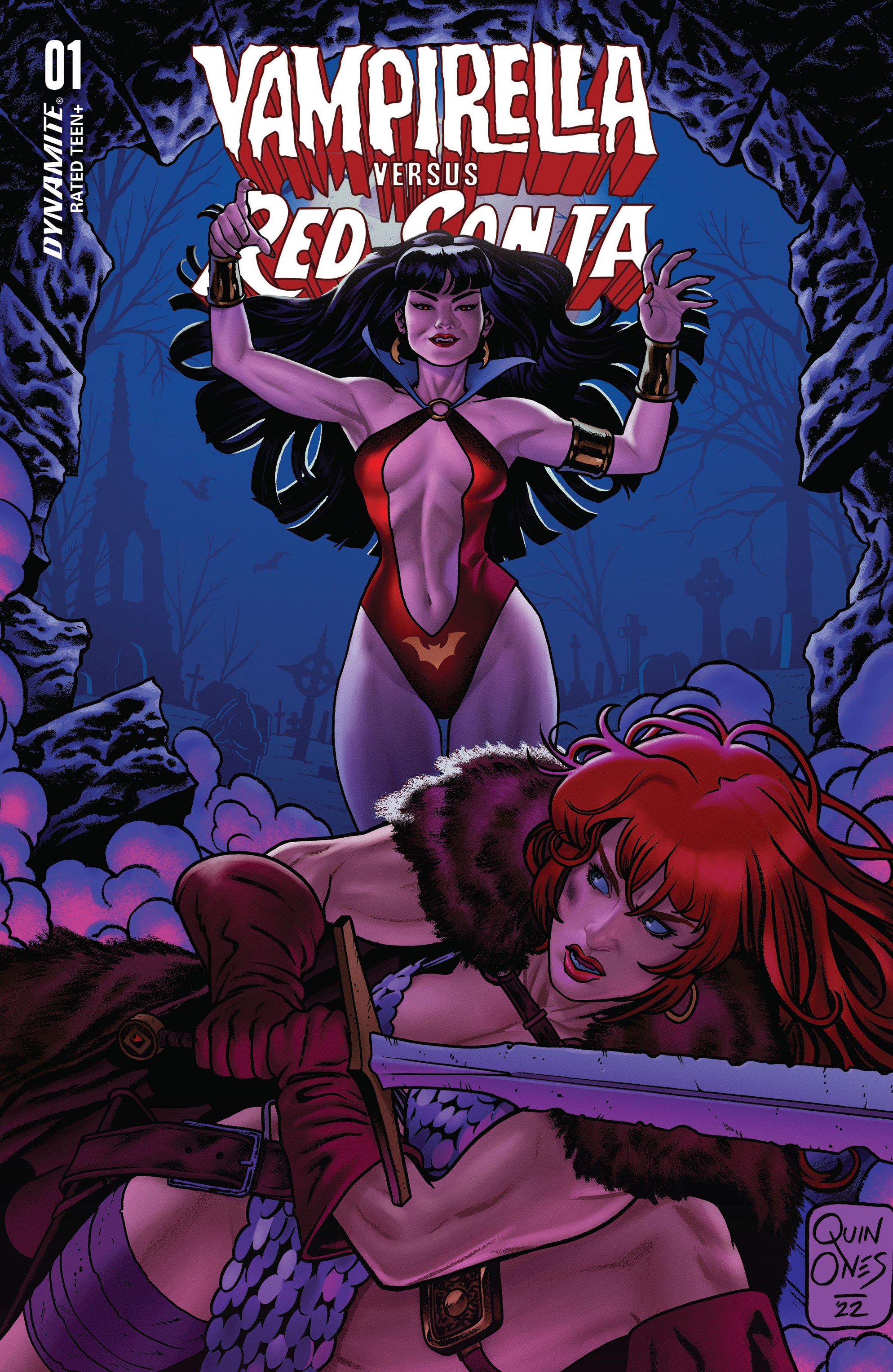 Read online Vampirella Vs. Red Sonja comic -  Issue #1 - 3