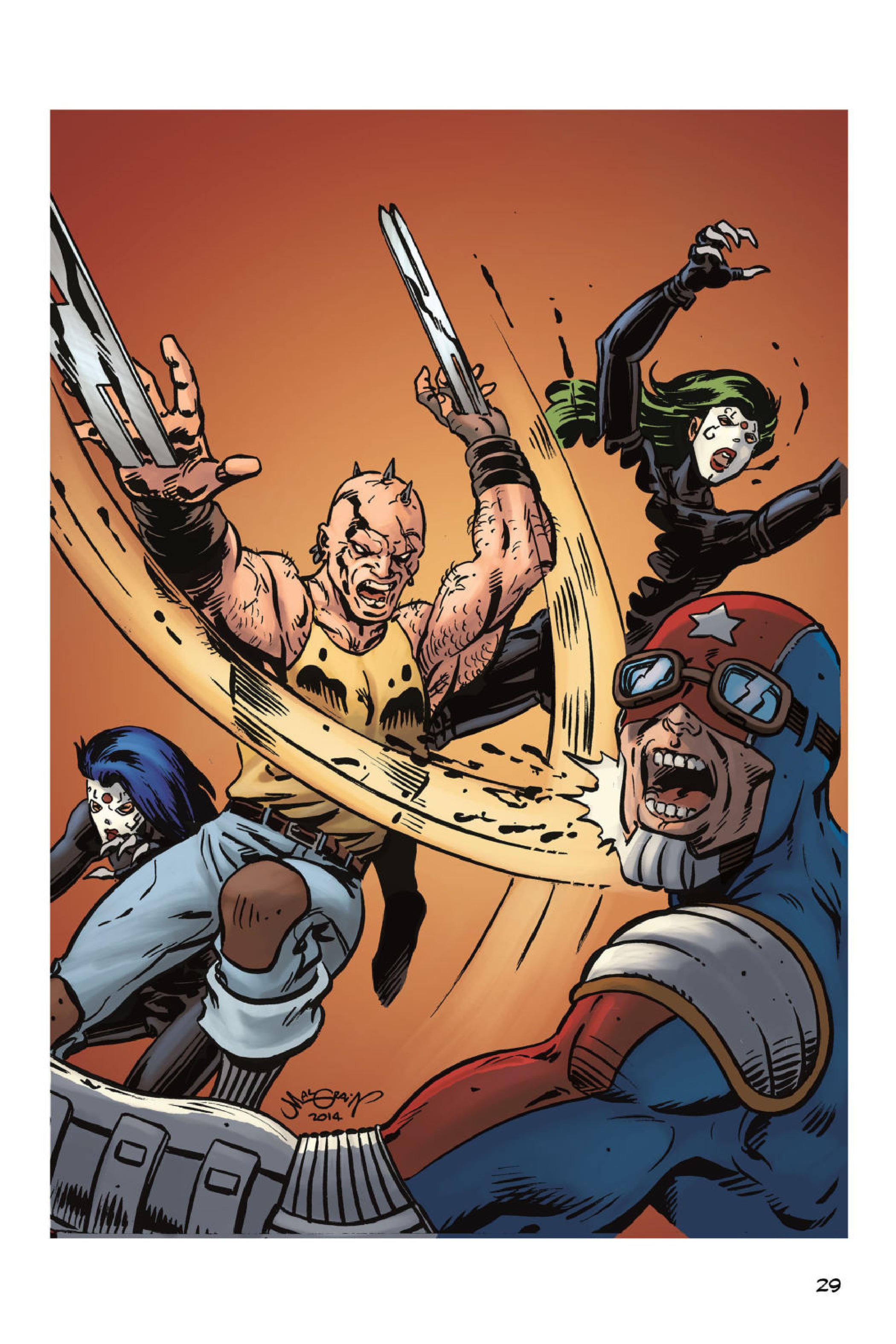 Read online The Art of Chris Malgrain comic -  Issue #5 - 26