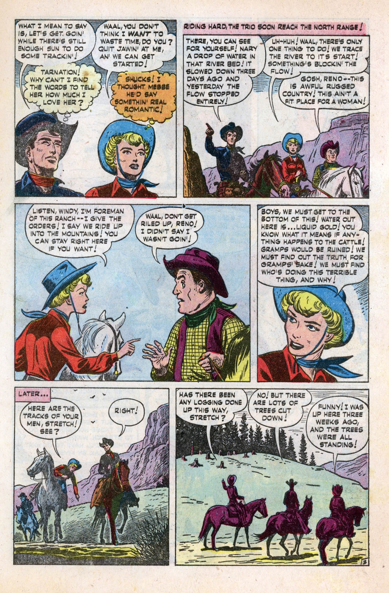 Read online Reno Browne, Hollywood's Greatest Cowgirl comic -  Issue #50 - 5