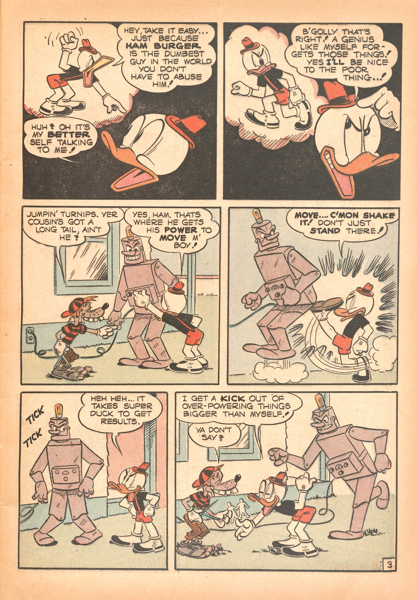 Read online Super Duck Comics comic -  Issue #31 - 5