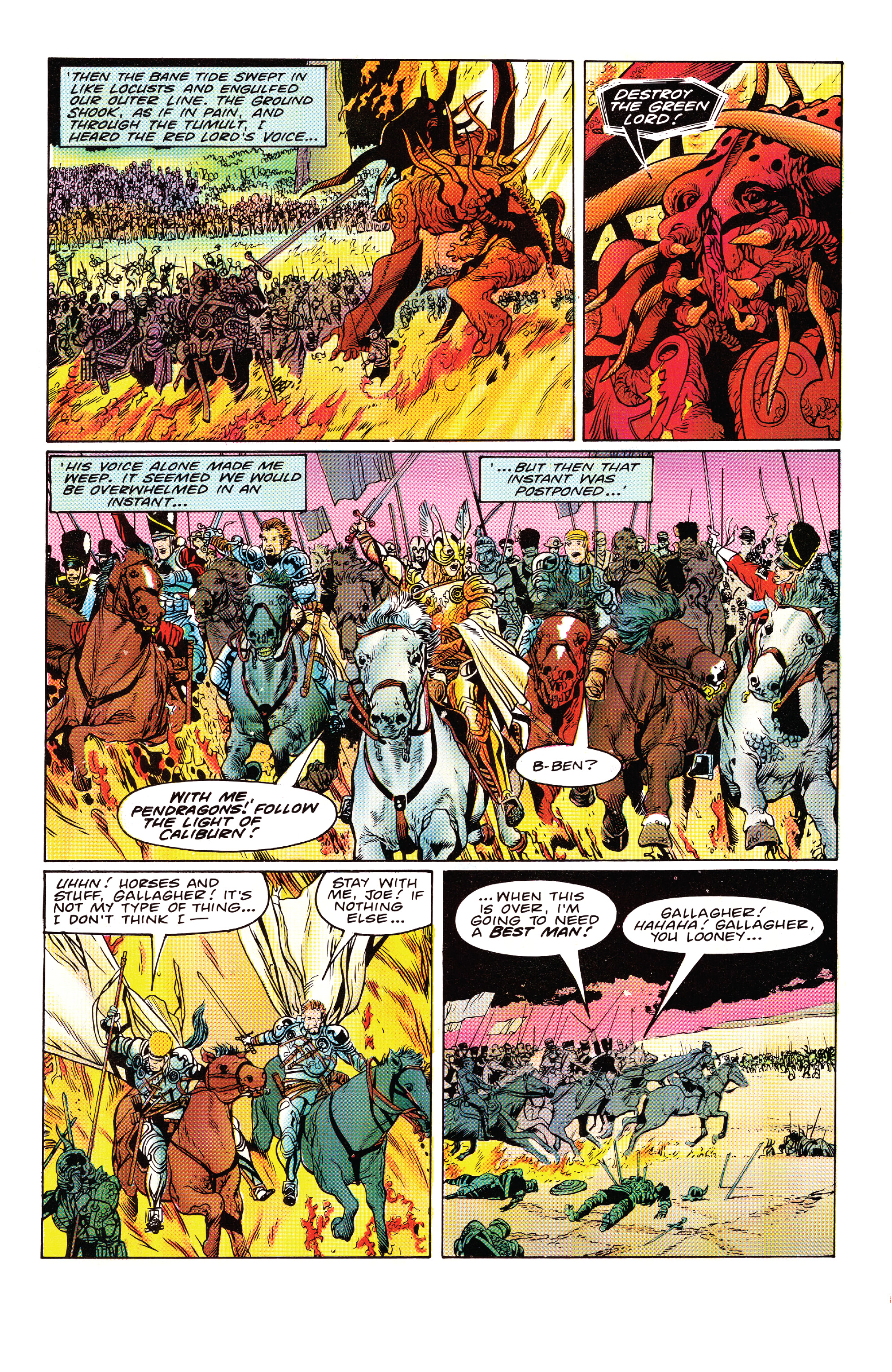 Read online Knights of Pendragon Omnibus comic -  Issue # TPB (Part 5) - 12