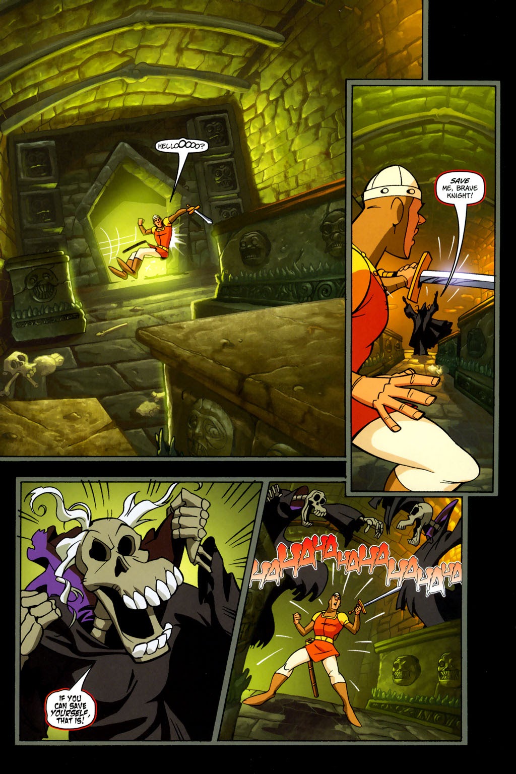 Read online Dragon's Lair (2006) comic -  Issue #1 - 51