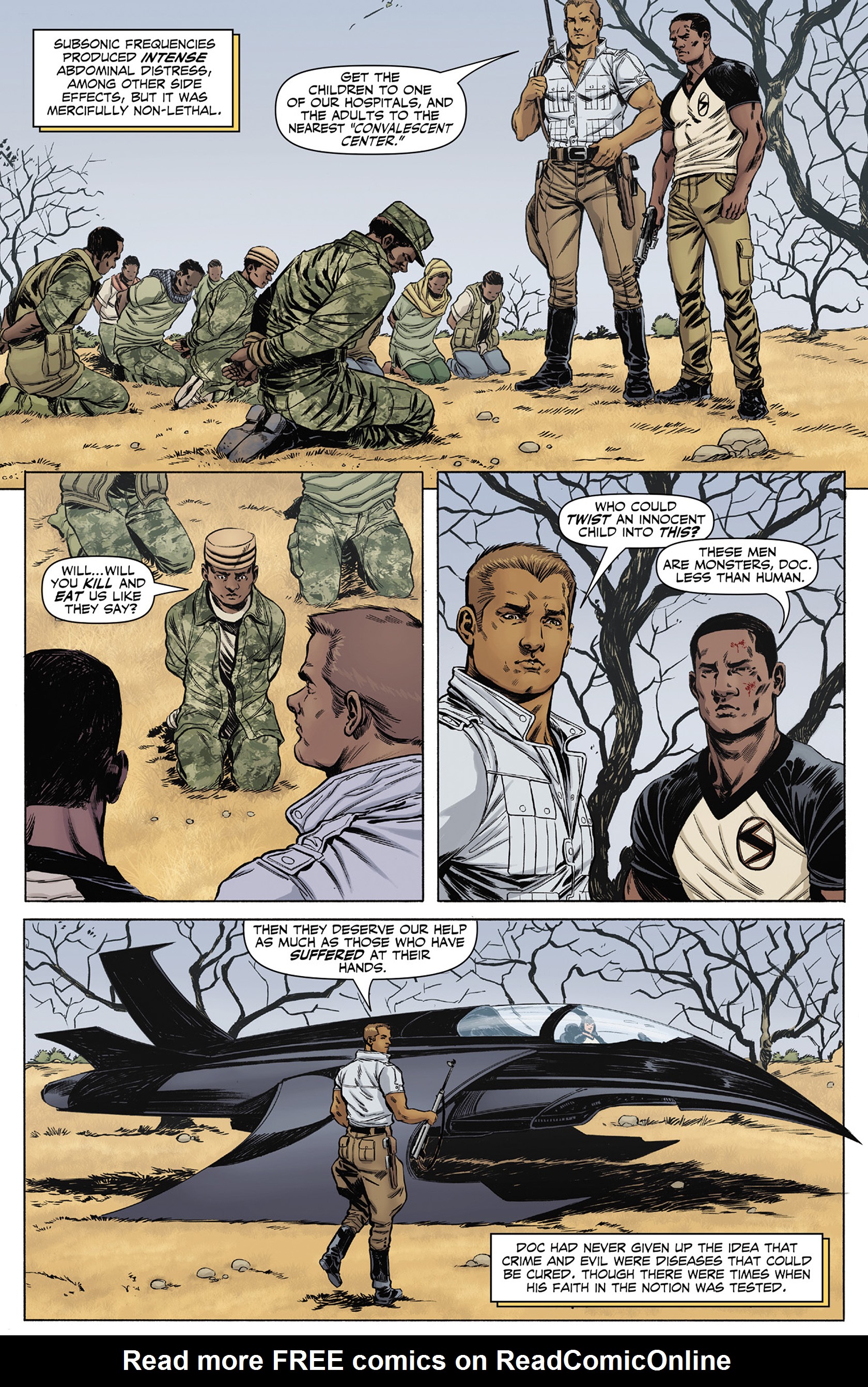 Read online Doc Savage (2013) comic -  Issue #6 - 8