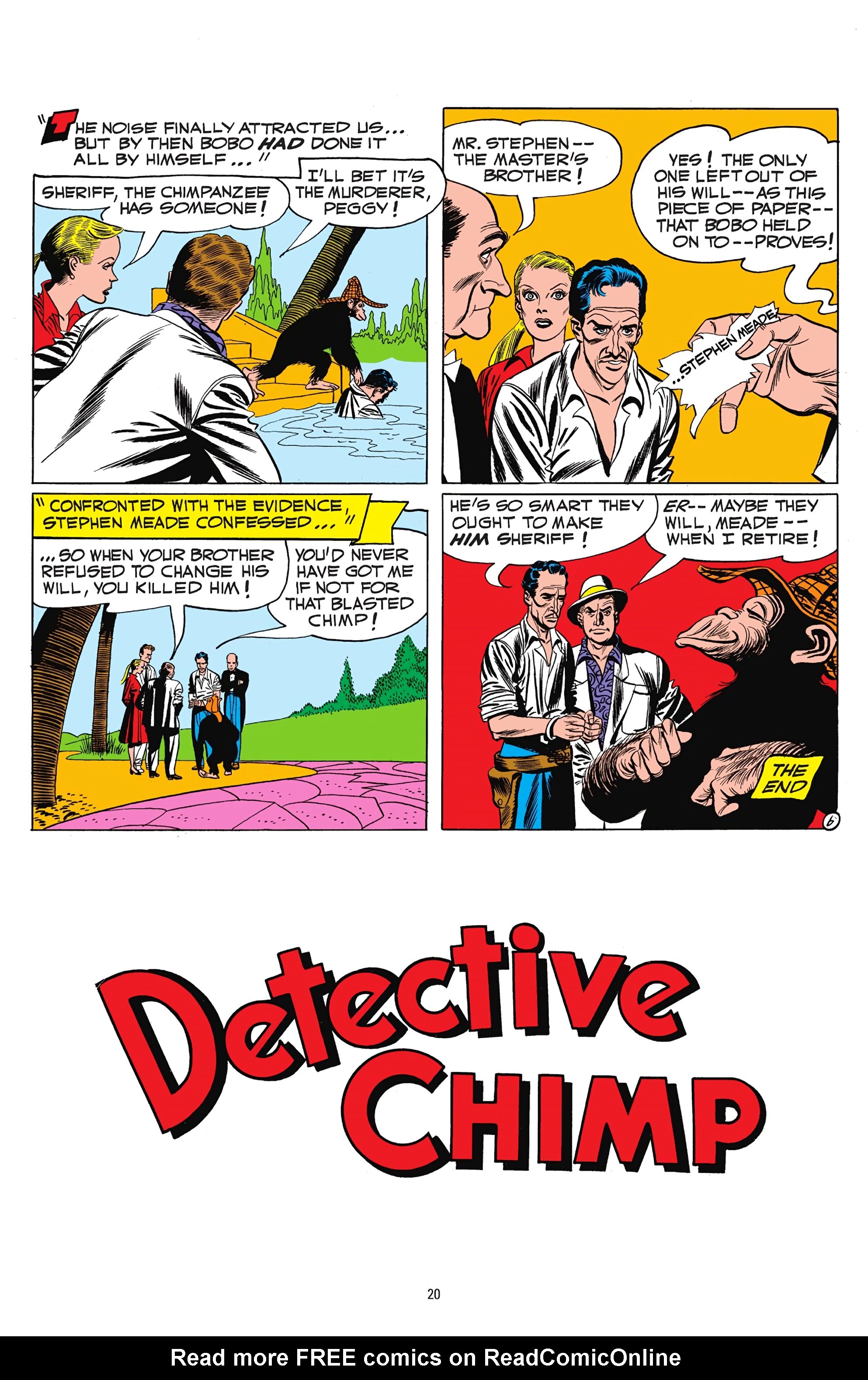 Read online The Detective Chimp Casebook comic -  Issue # TPB (Part 1) - 20