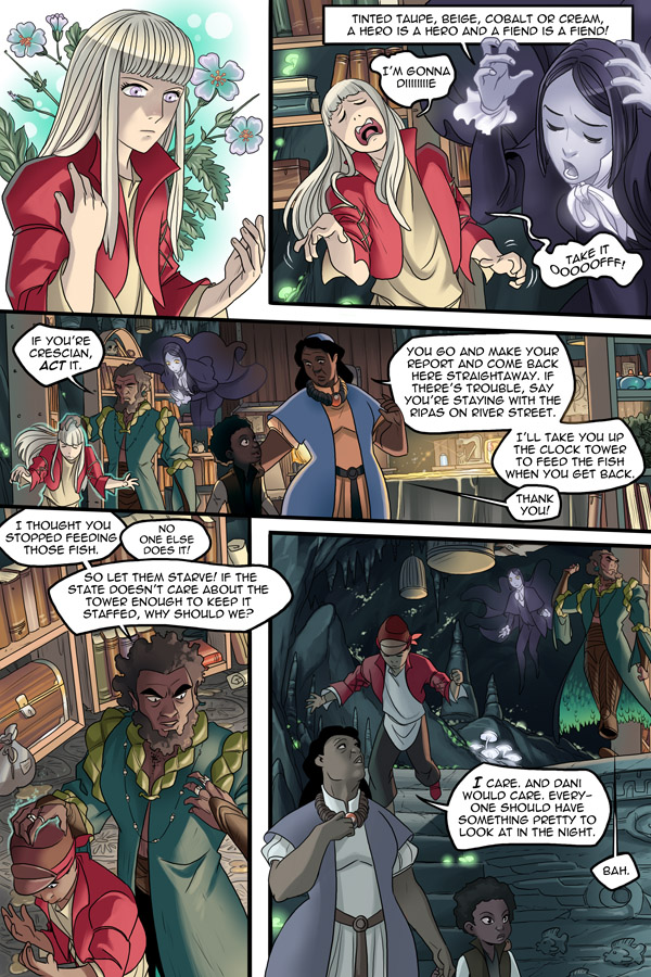 Read online Unsounded comic -  Issue #8 - 47