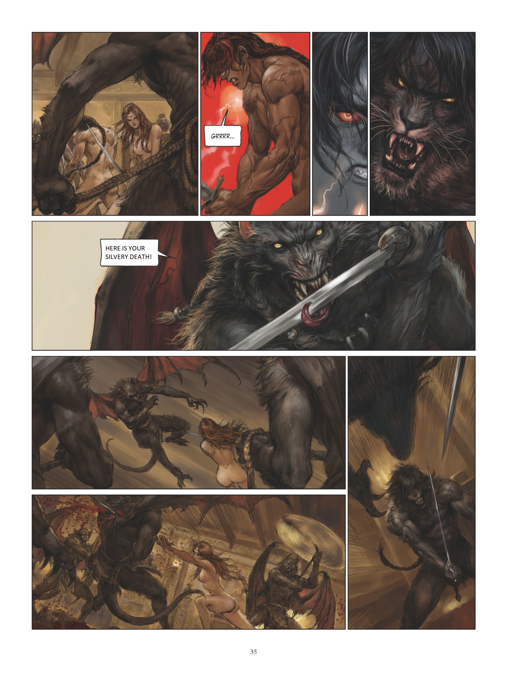 Read online Royal Blood comic -  Issue #4 - 37