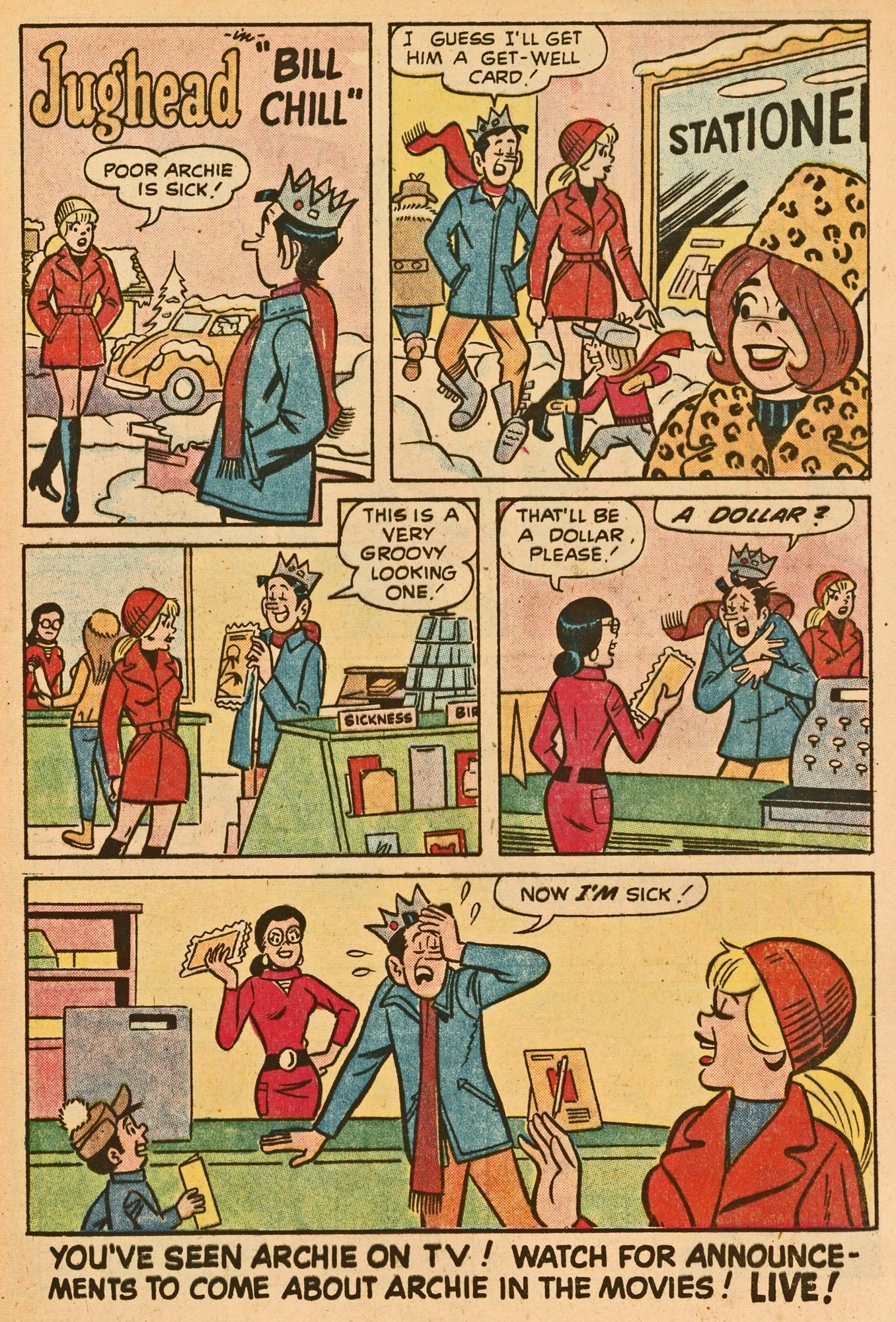 Read online Jughead's Jokes comic -  Issue #28 - 13