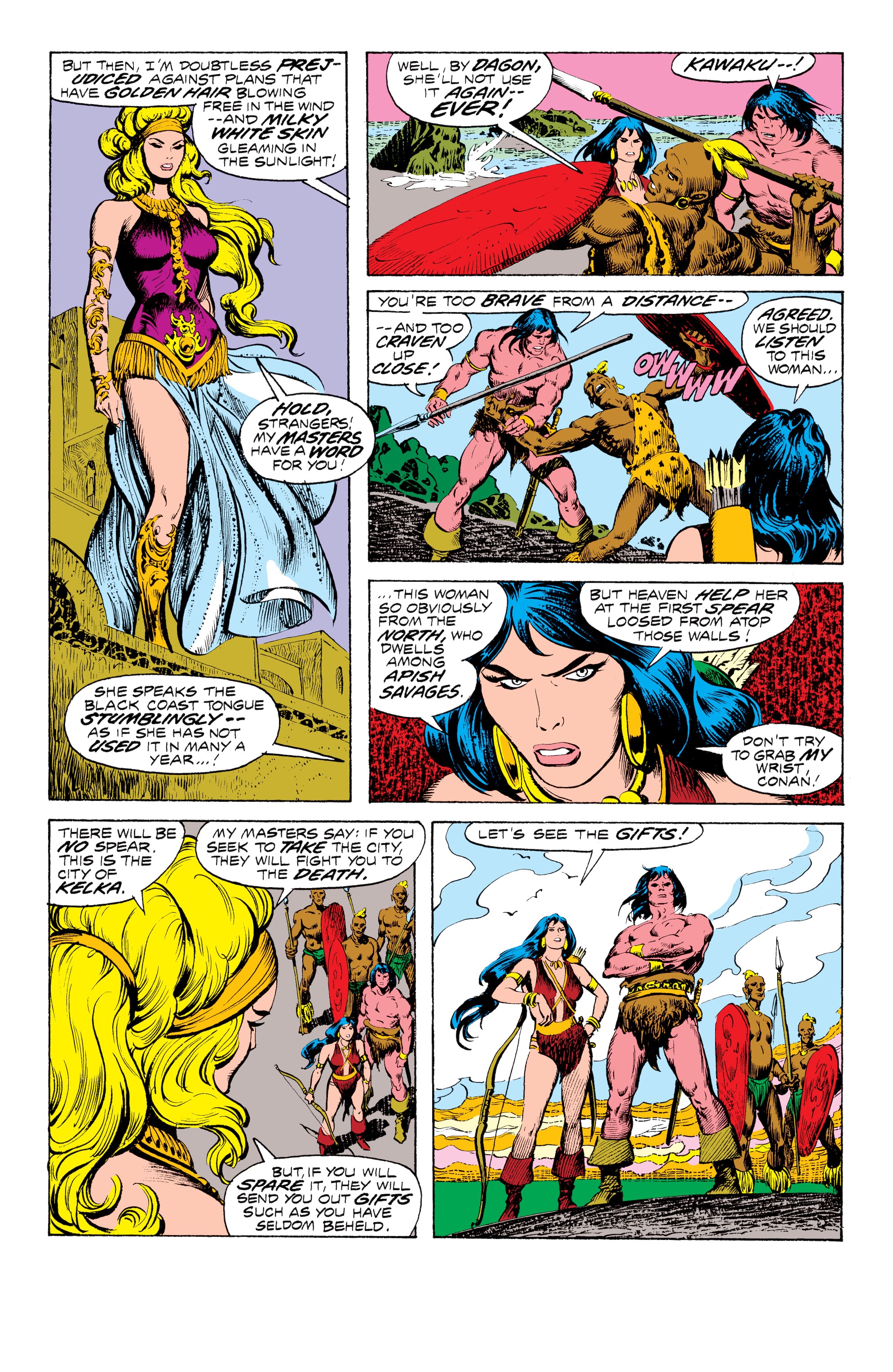 Read online Conan the Barbarian Epic Collection: The Original Marvel Years - Of Once and Future Kings comic -  Issue # TPB (Part 2) - 99