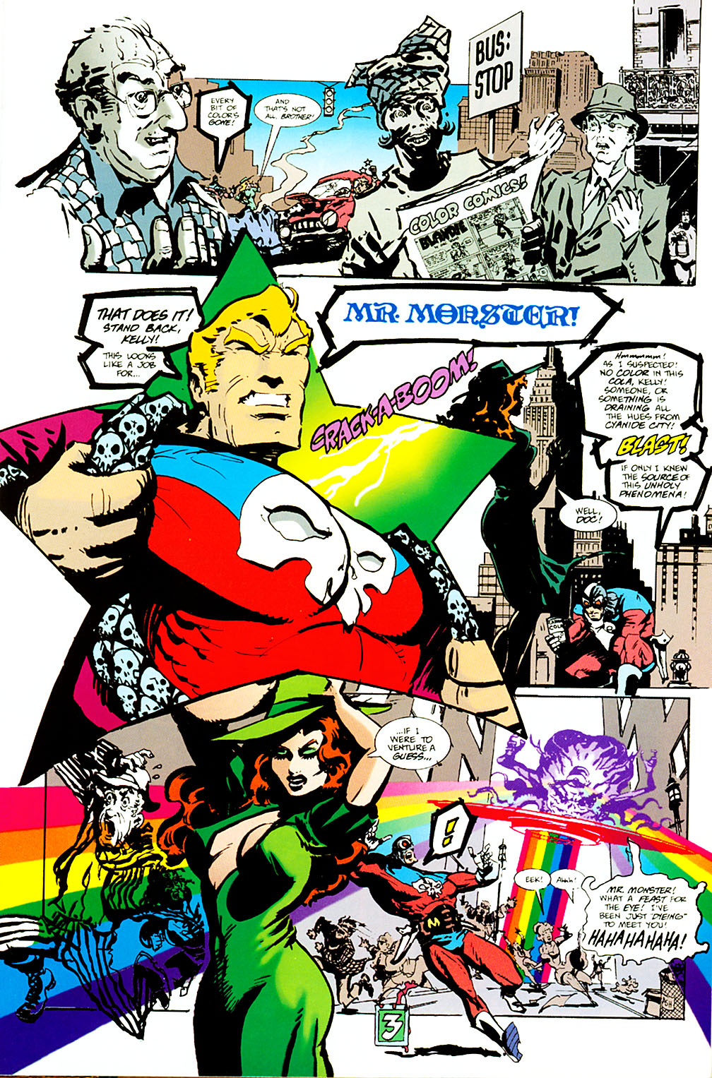 Read online Mr. Monster Attacks ! comic -  Issue #1 - 5