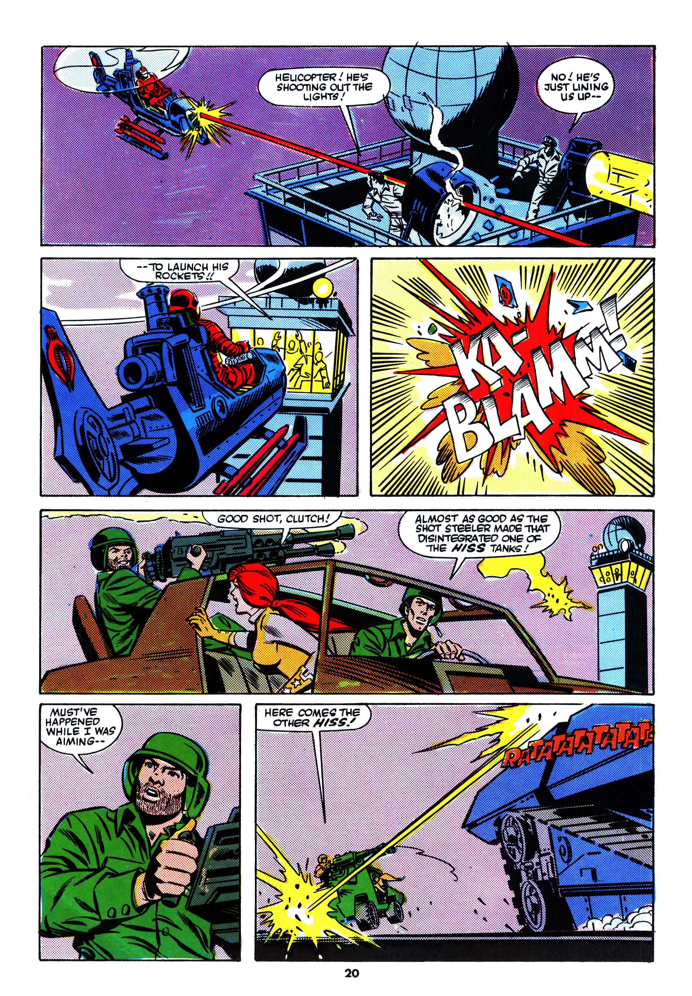 Read online Action Force comic -  Issue #21 - 20