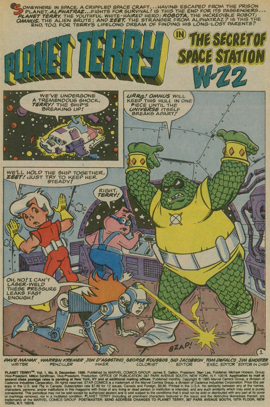 Read online Planet Terry comic -  Issue #9 - 2