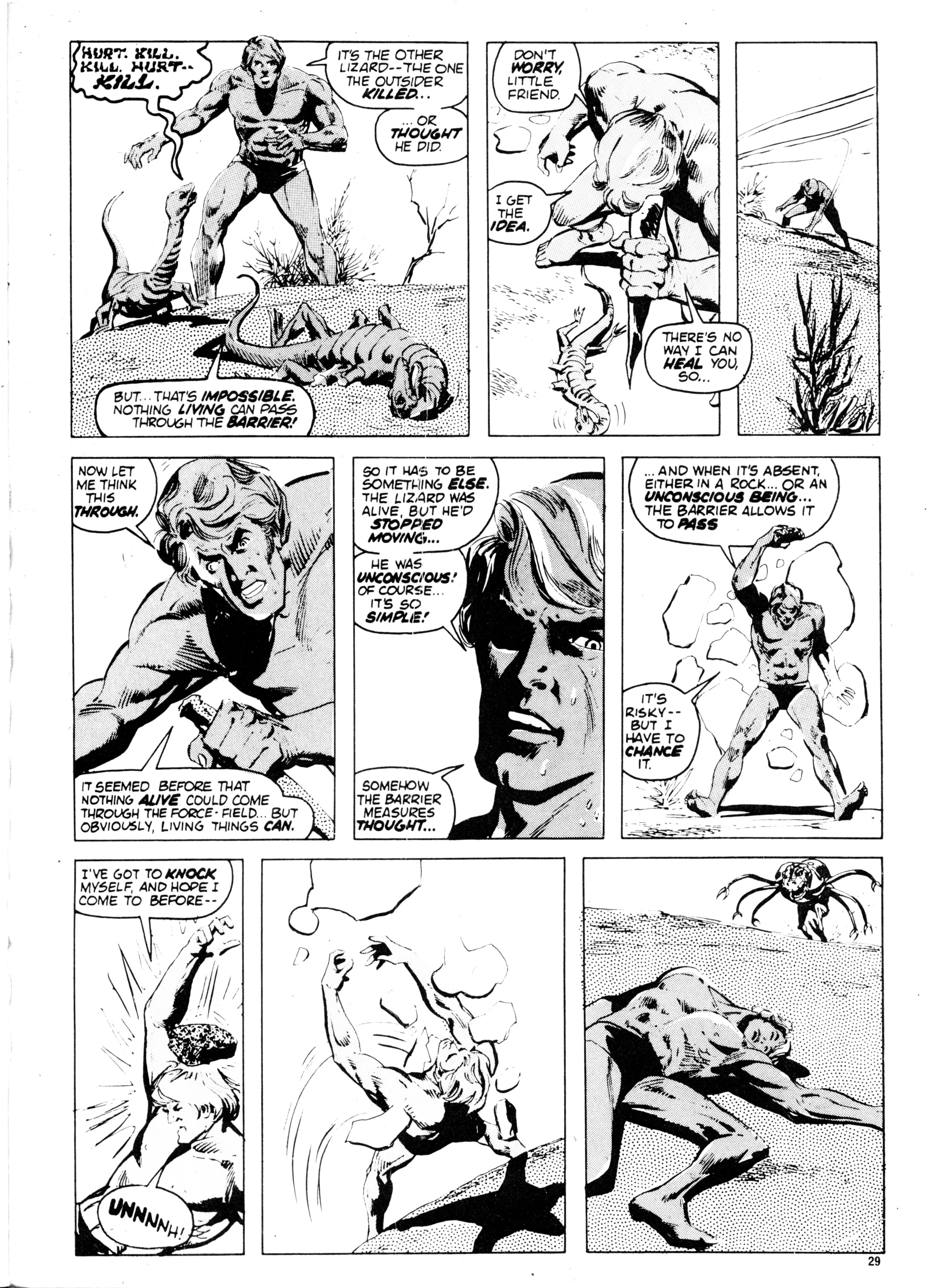 Read online Planet of the Apes (1974) comic -  Issue #14 - 29