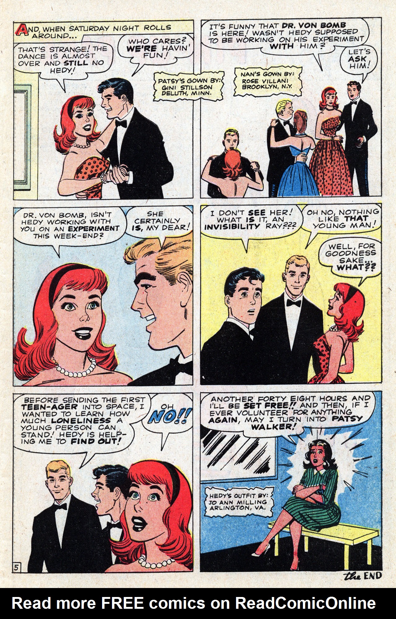 Read online Patsy and Hedy comic -  Issue #75 - 7