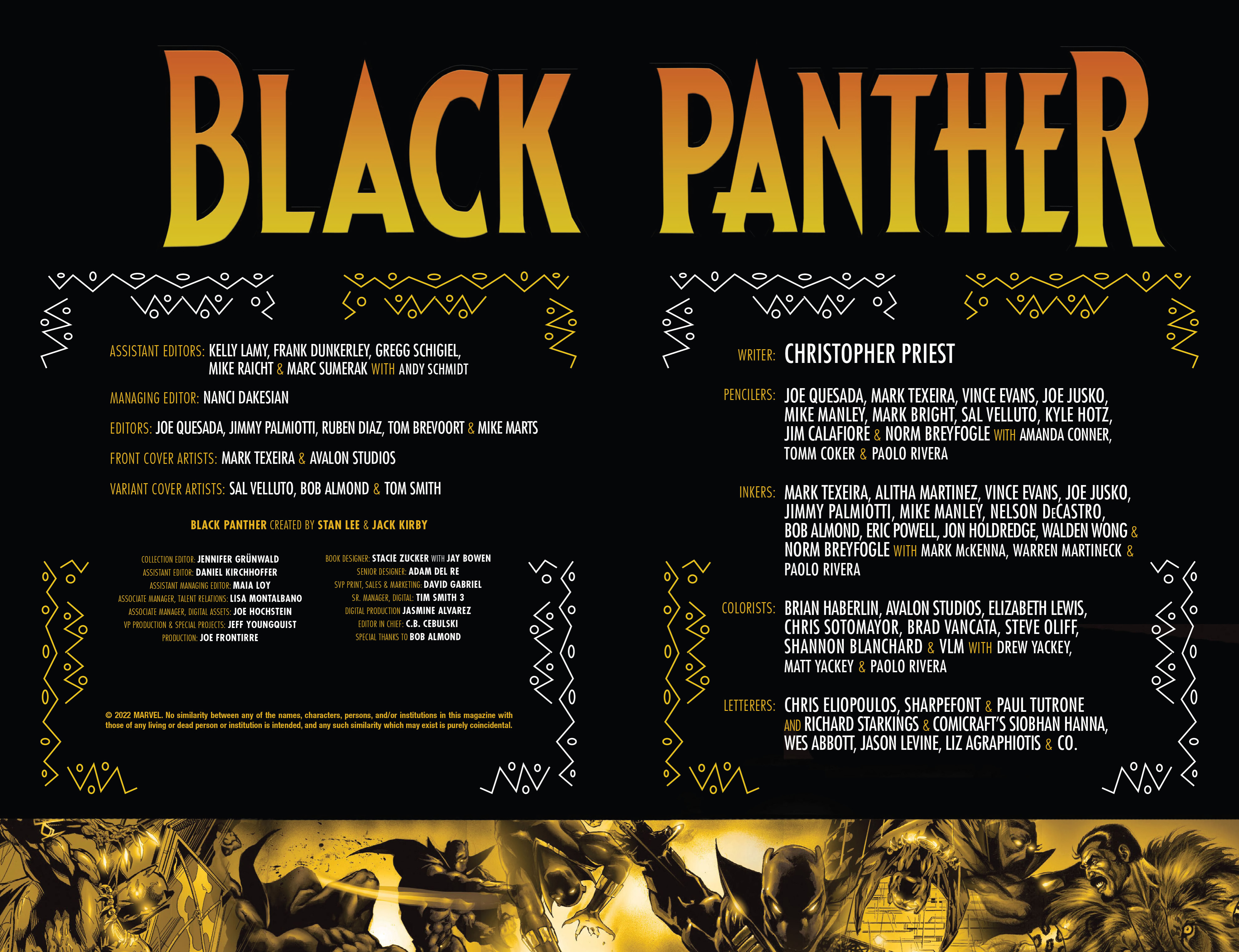 Read online Black Panther by Christopher Priest Omnibus comic -  Issue # TPB (Part 1) - 3