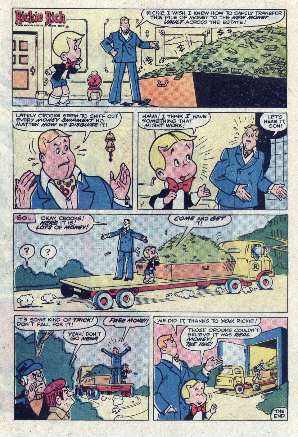 Read online Richie Rich And [...] comic -  Issue #10 - 17