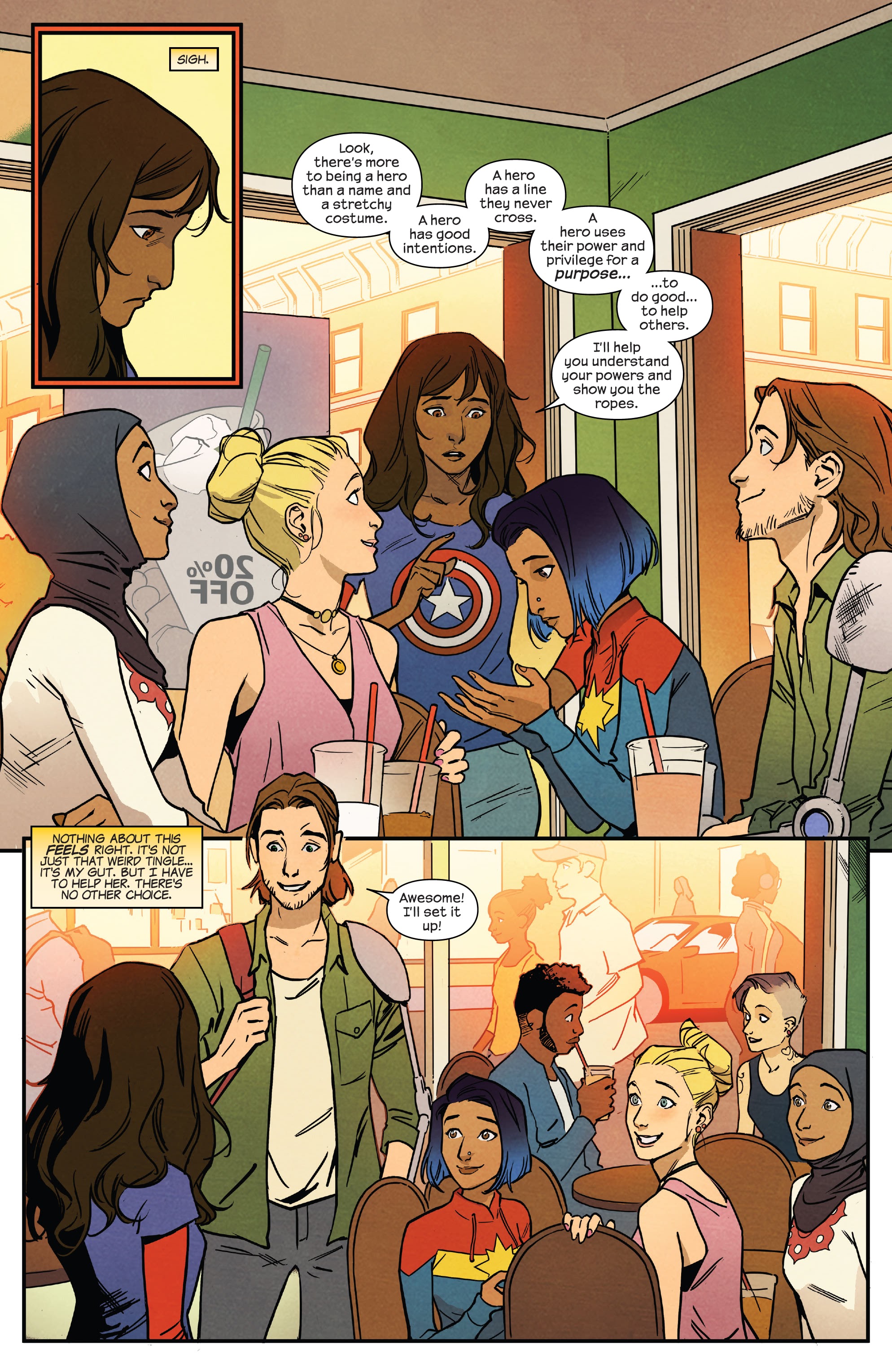 Read online Ms. Marvel: Beyond the Limit comic -  Issue #3 - 14