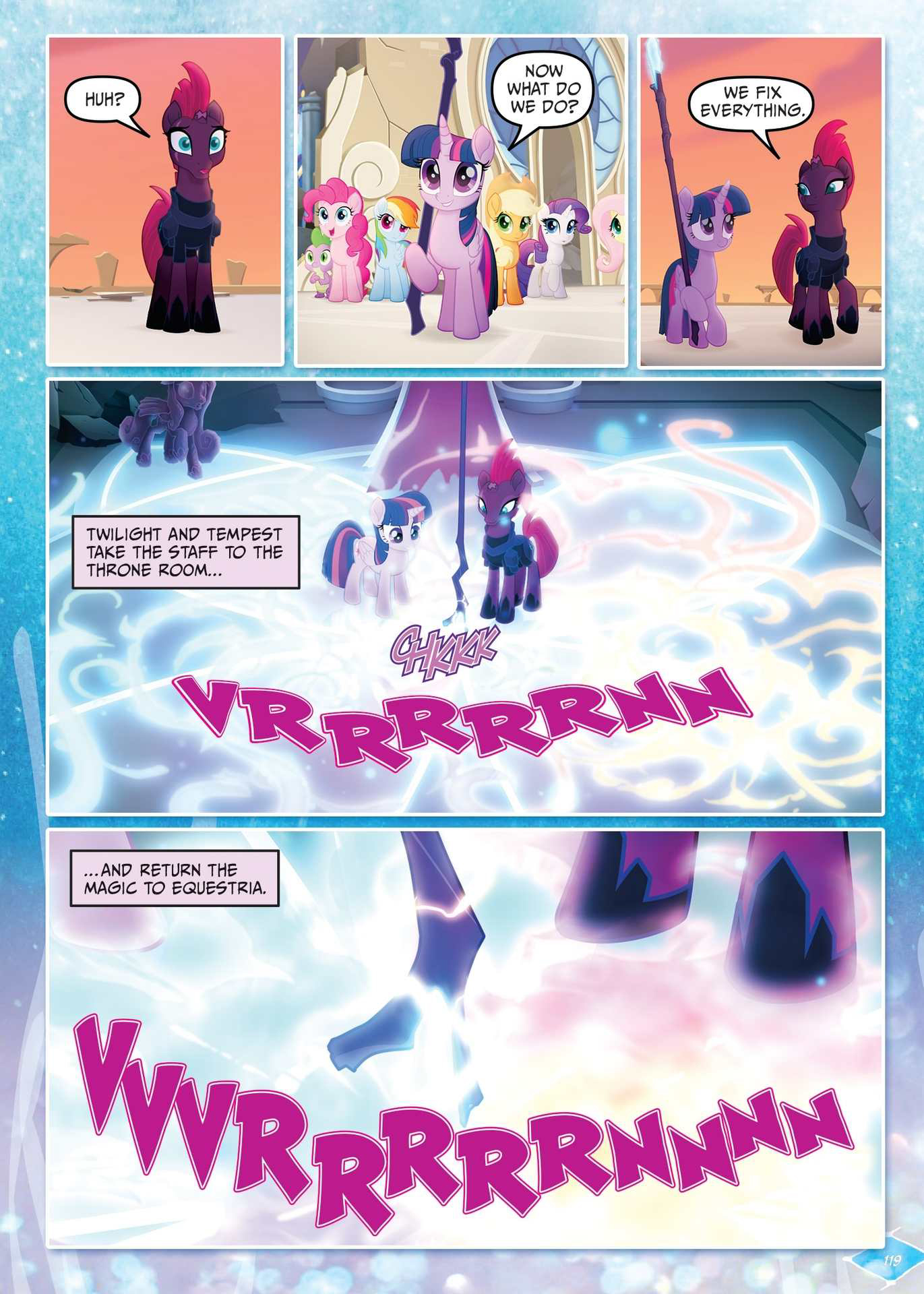 Read online My Little Pony: The Movie Adaptation comic -  Issue # TPB - 120