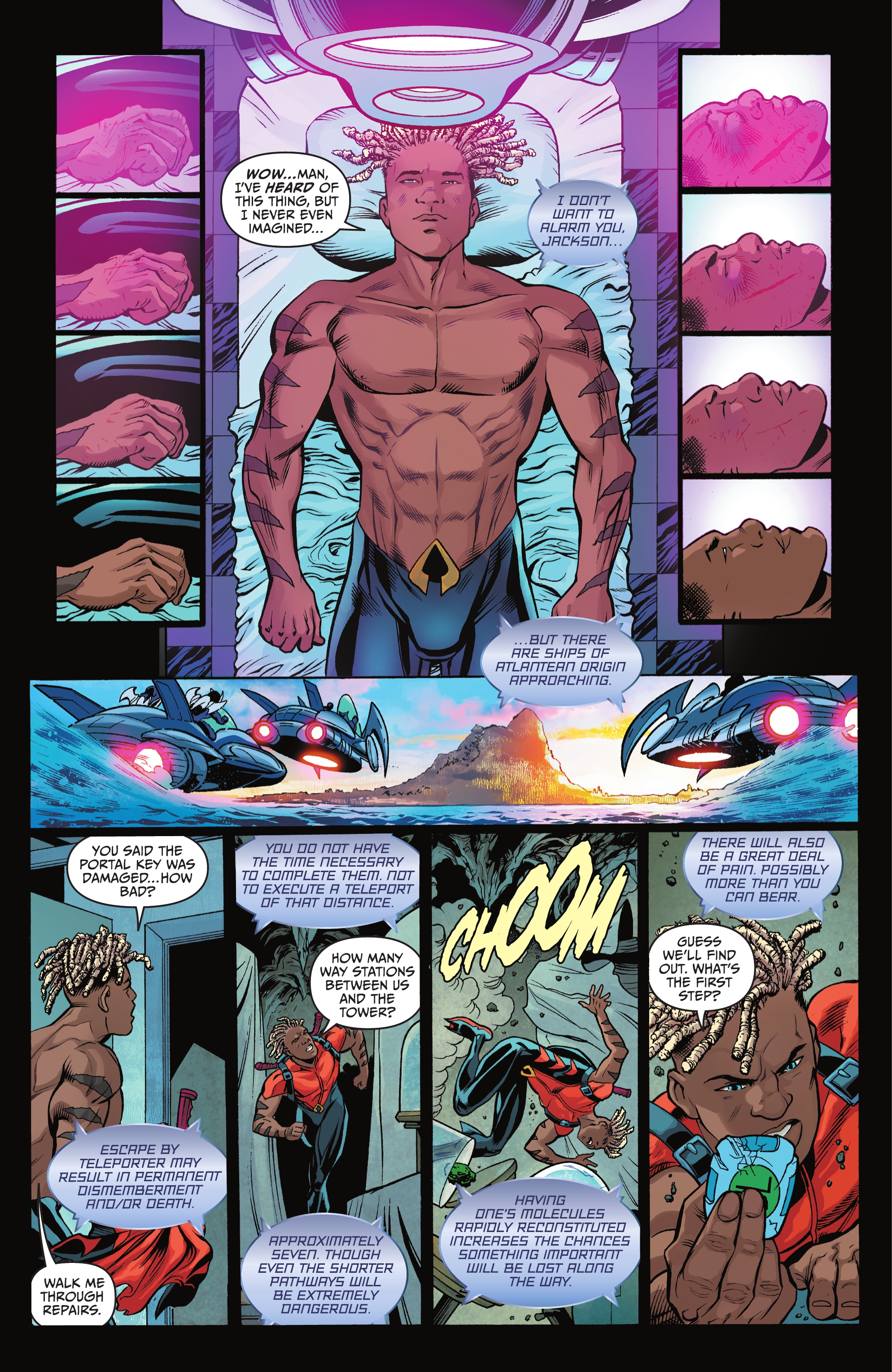 Read online Aquaman: The Becoming comic -  Issue #3 - 8