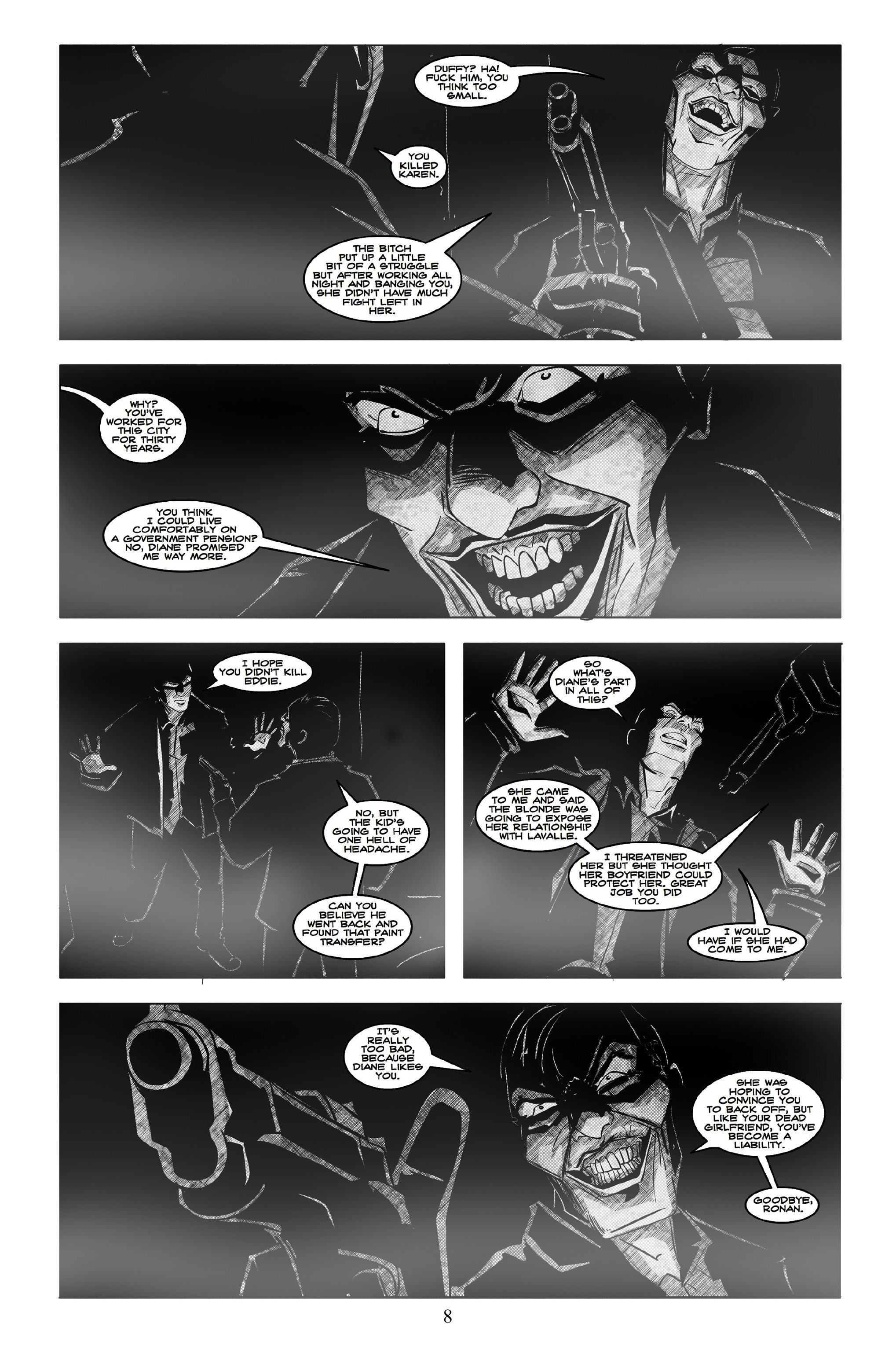 Read online Two Redheads & A Dead Blonde comic -  Issue #5 - 9