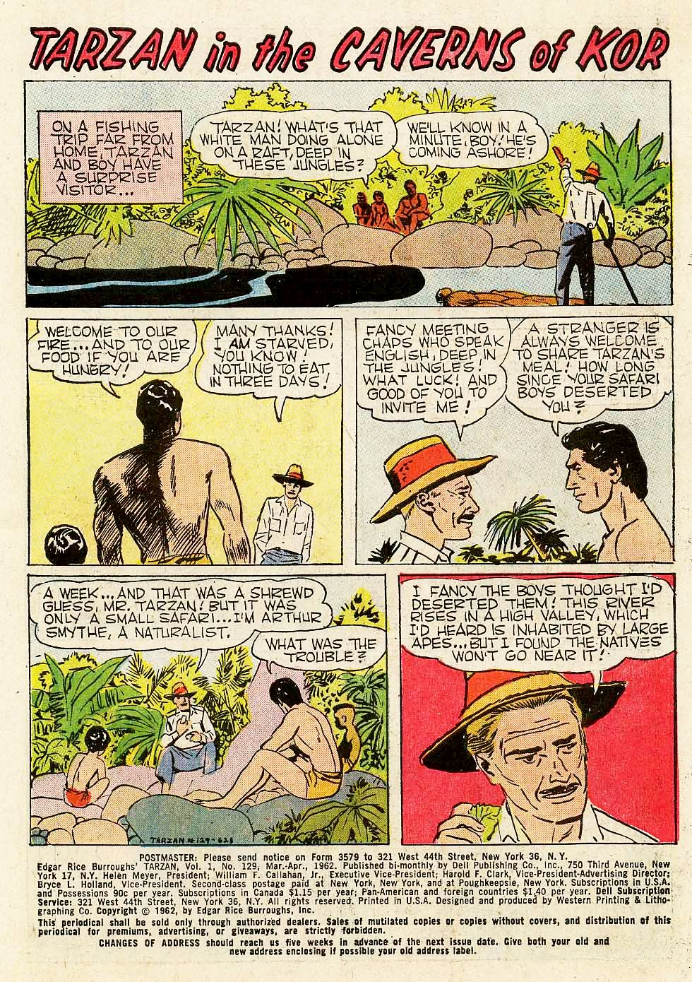 Read online Tarzan (1948) comic -  Issue #129 - 3