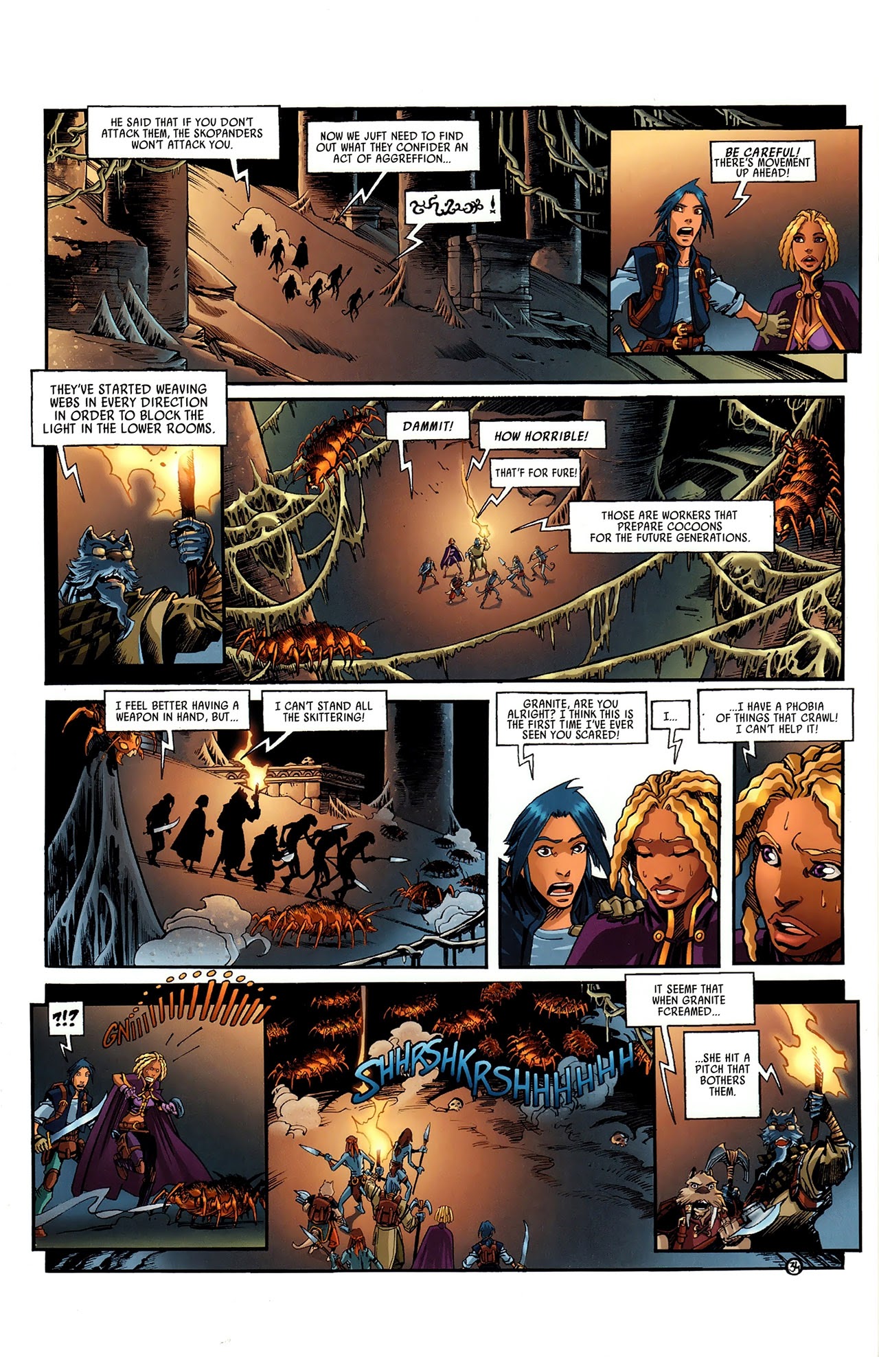 Read online Ythaq: The Forsaken World comic -  Issue #3 - 38