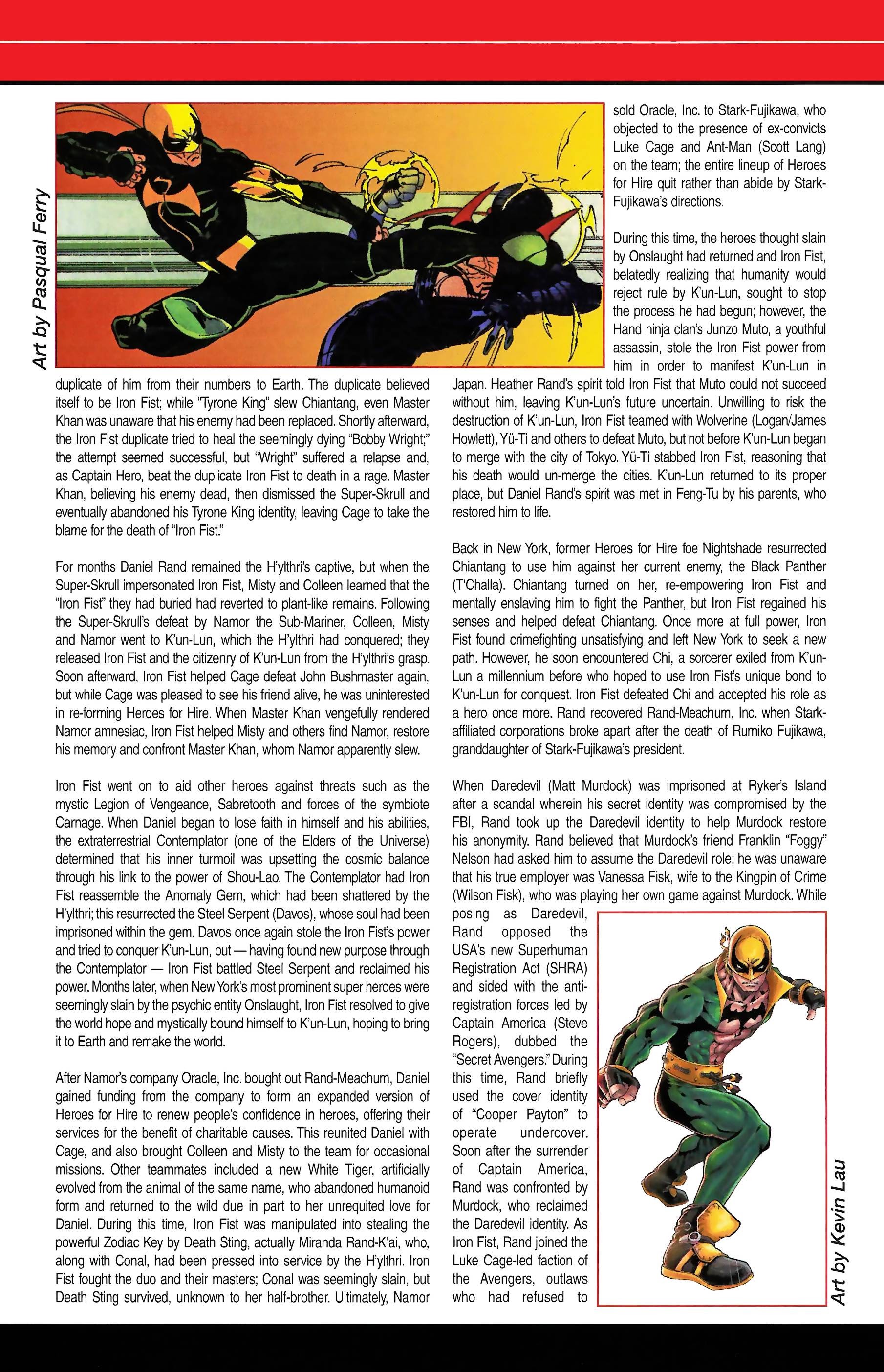 Read online Official Handbook of the Marvel Universe A to Z comic -  Issue # TPB 5 (Part 2) - 106