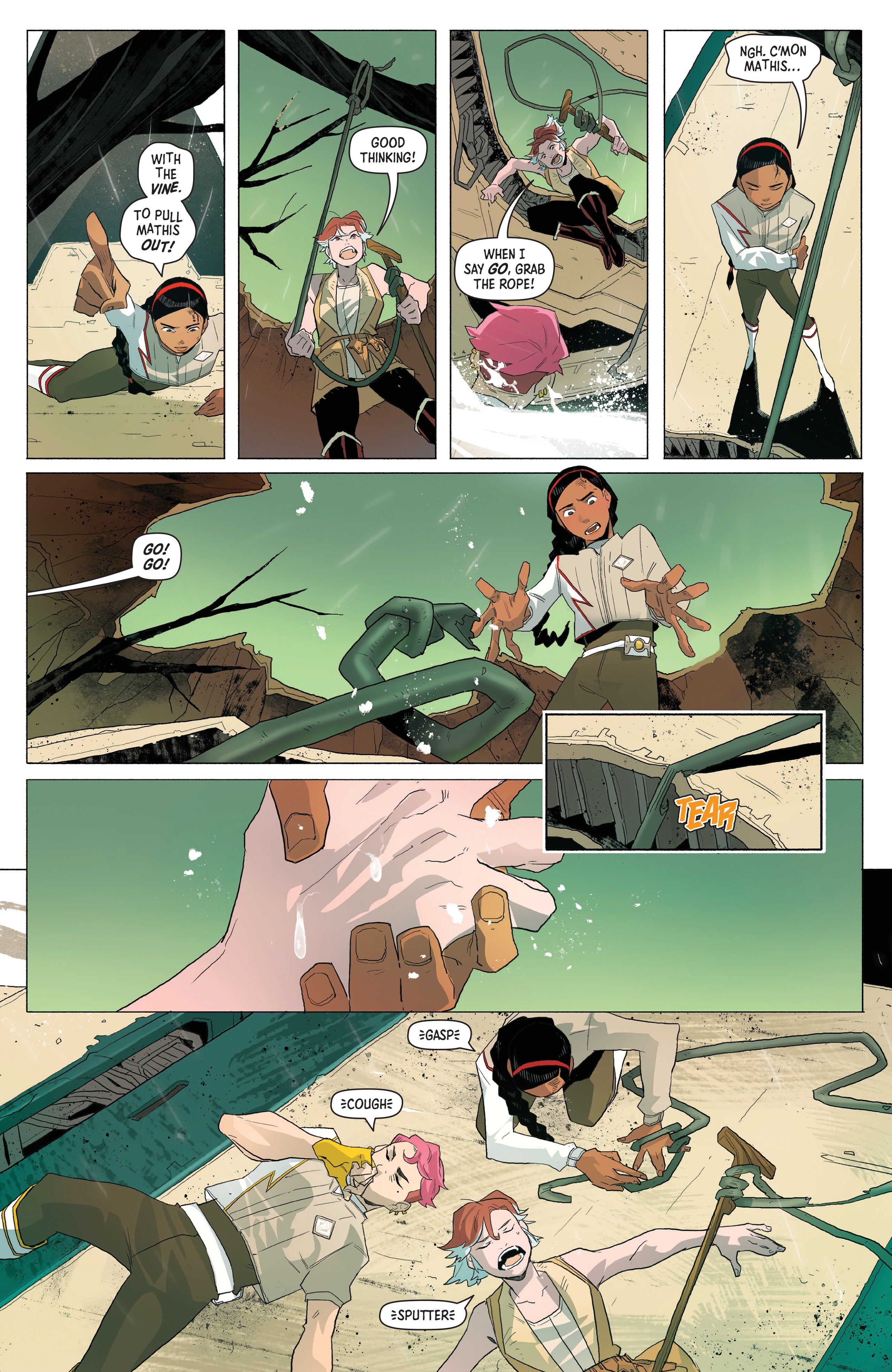 Read online Ranger Academy comic -  Issue #1 - 8