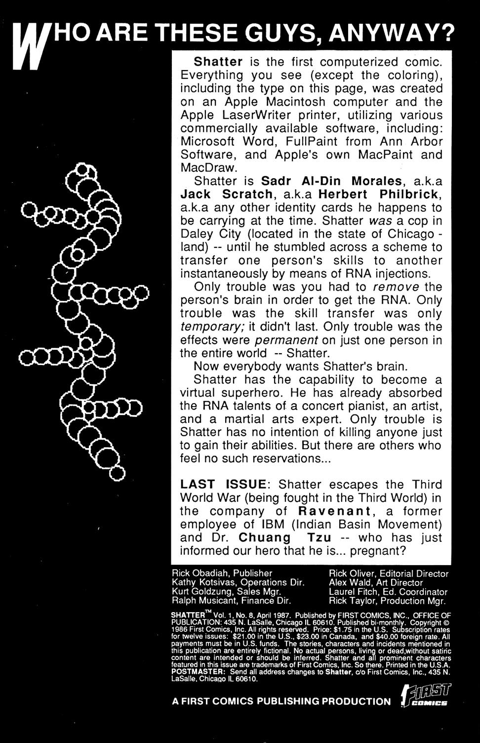 Read online Shatter comic -  Issue #8 - 2