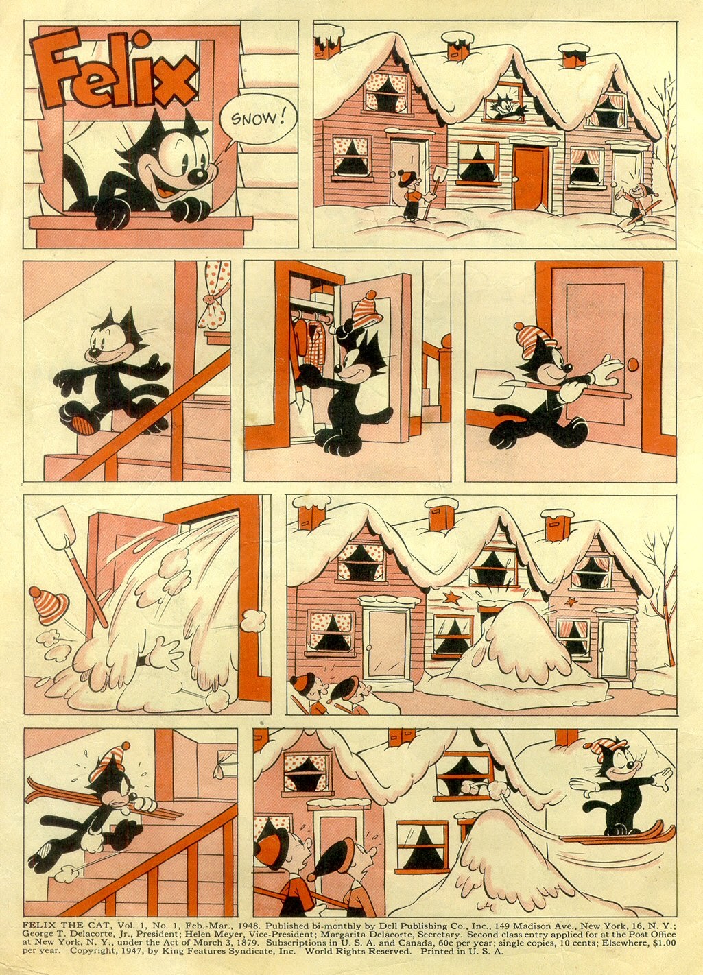 Read online Felix the Cat (1948) comic -  Issue #1 - 2