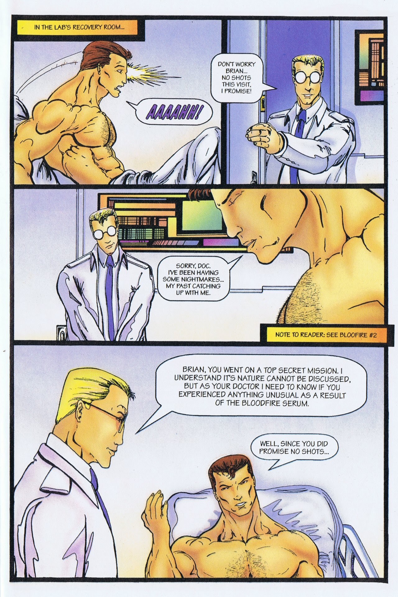 Read online Bloodfire comic -  Issue #3 - 5