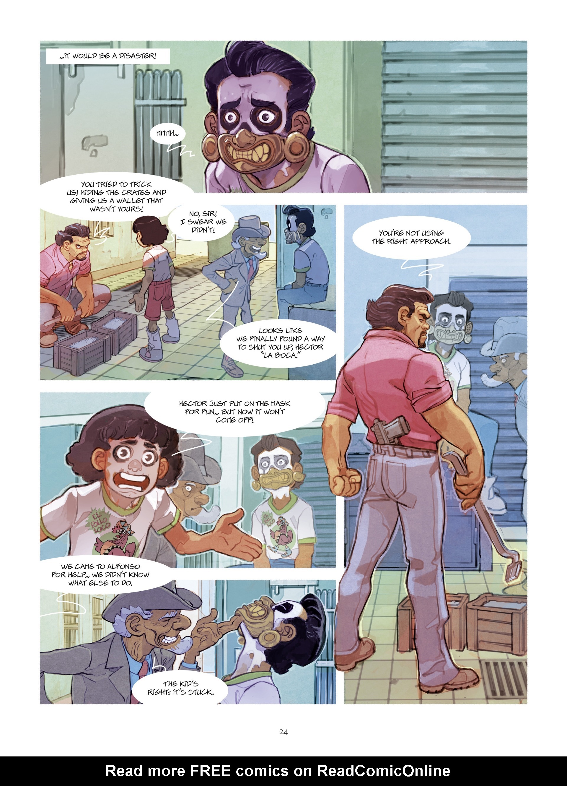 Read online Masks comic -  Issue #1 - 24