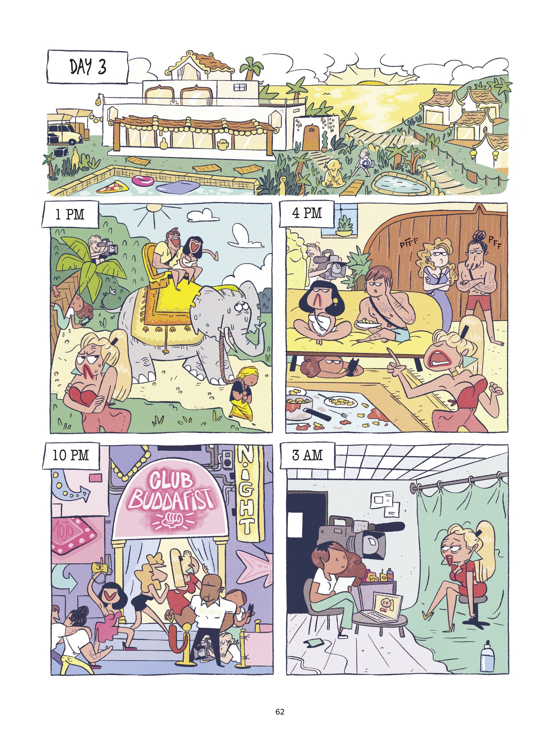 Read online Praising the Surface Behind the Scenes of Reality TV comic -  Issue # TPB - 57