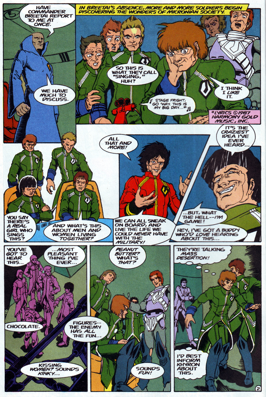 Read online Robotech The Macross Saga comic -  Issue #22 - 3