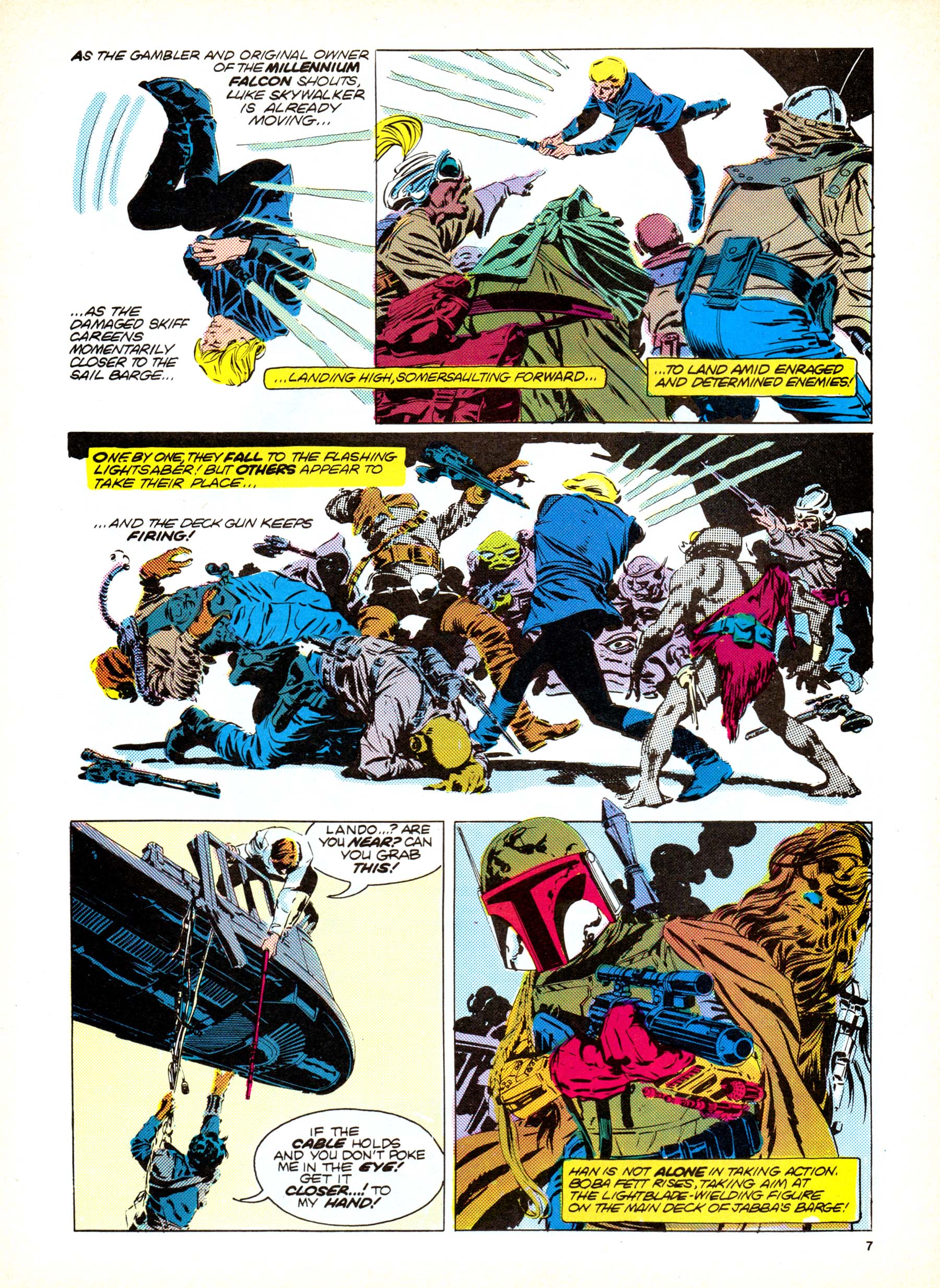 Read online Return of the Jedi comic -  Issue #151 - 7