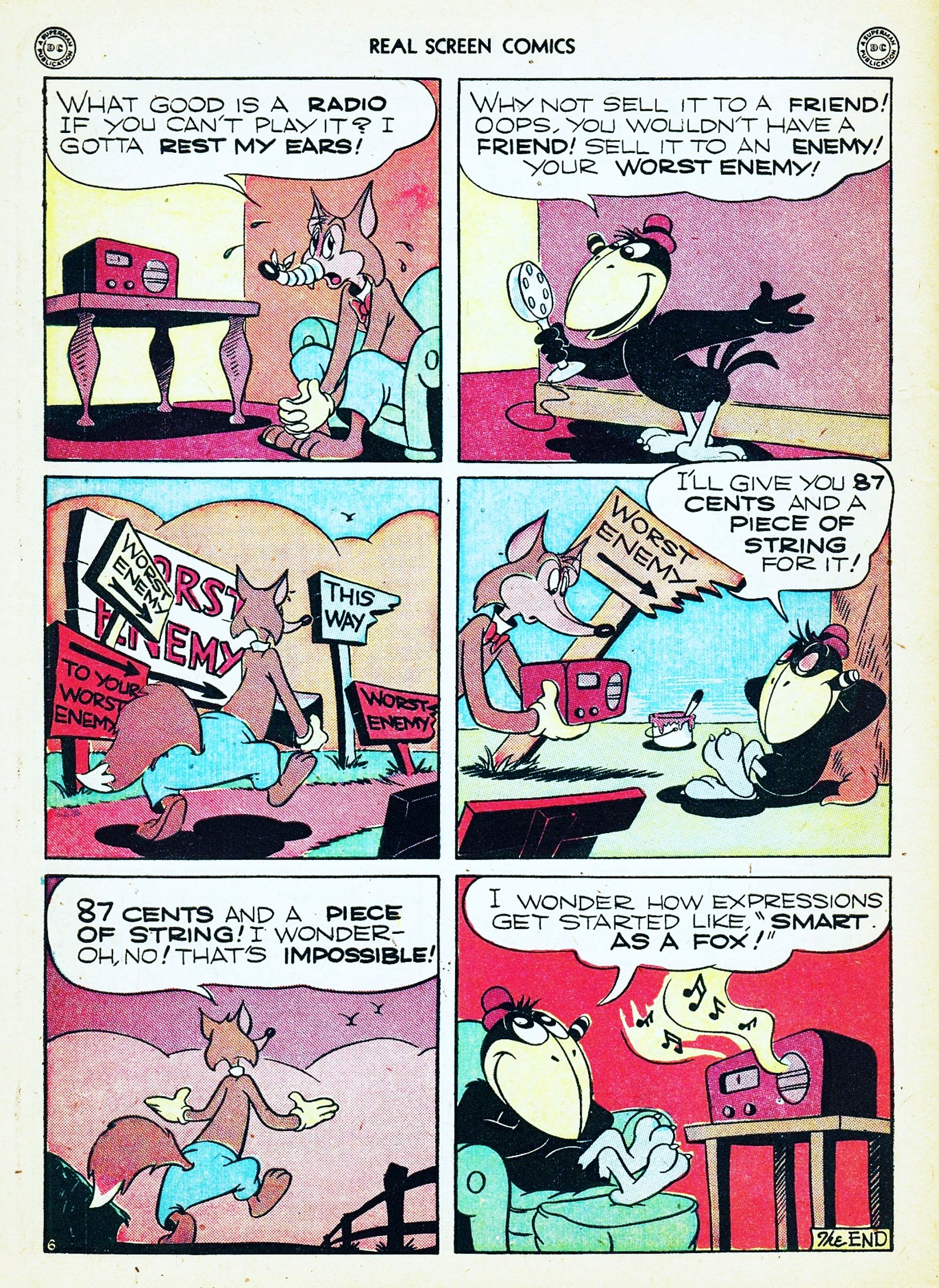 Read online Real Screen Comics comic -  Issue #15 - 8