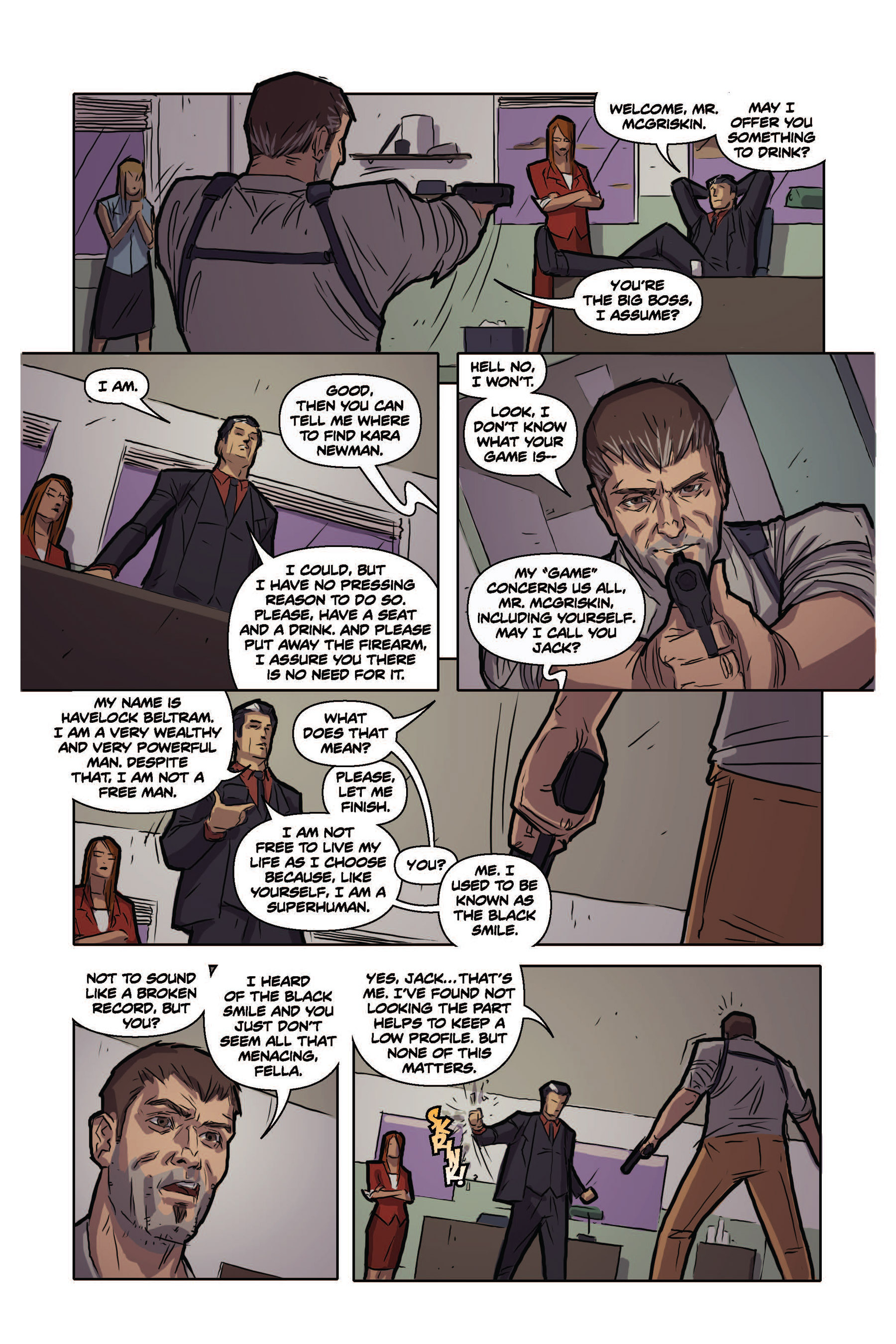 Read online Jack Hammer comic -  Issue #3 - 22