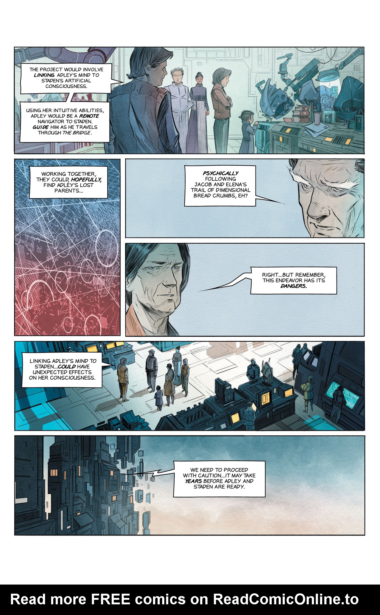 Read online Hexagon Bridge comic -  Issue #2 - 8