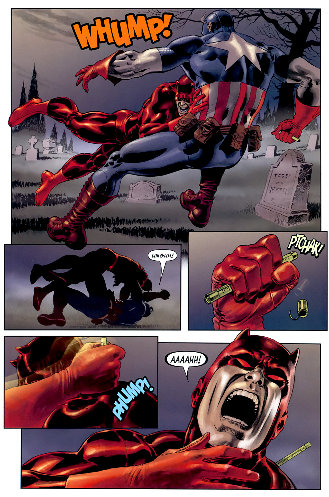 Read online Daredevil & Captain America: Dead On Arrival comic -  Issue # Full - 40