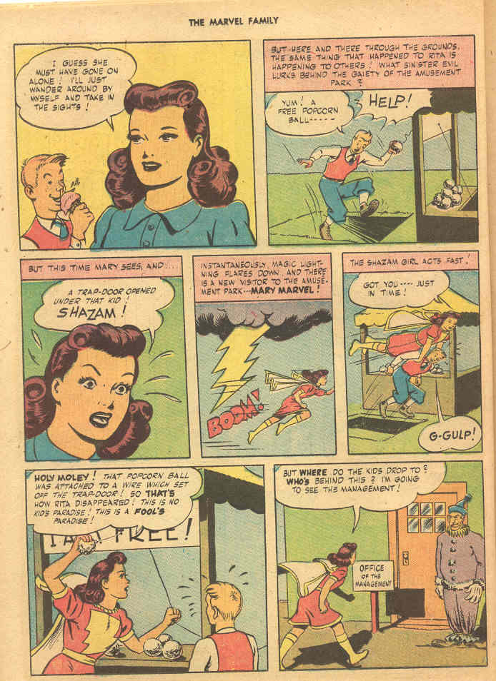 Read online The Marvel Family comic -  Issue #7 - 32