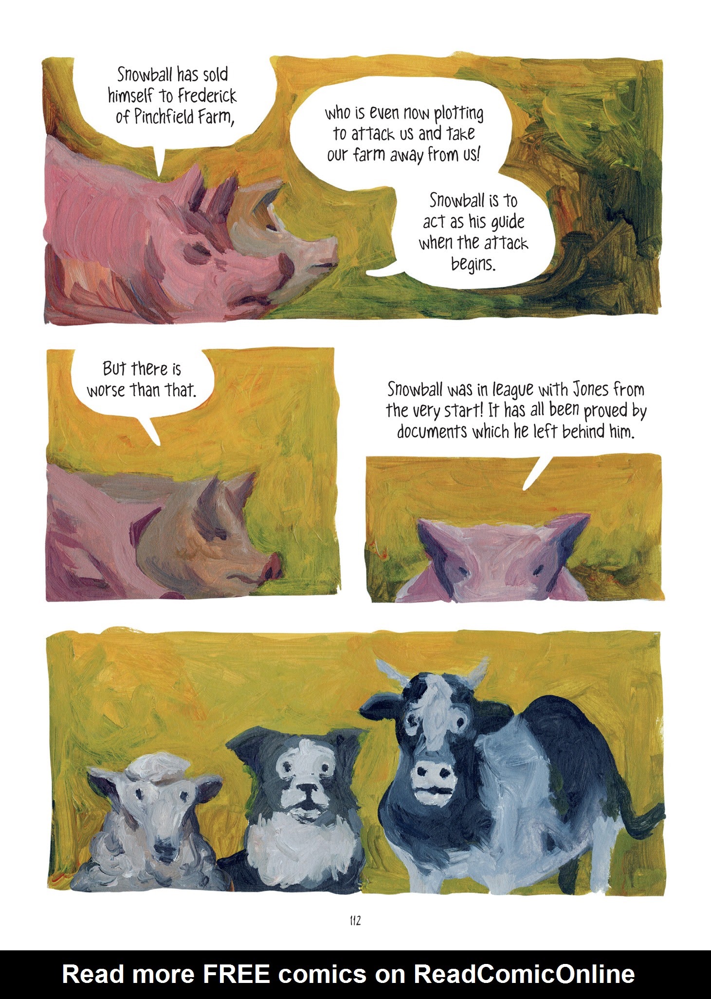 Read online Animal Farm: The Graphic Novel comic -  Issue # TPB (Part 2) - 12