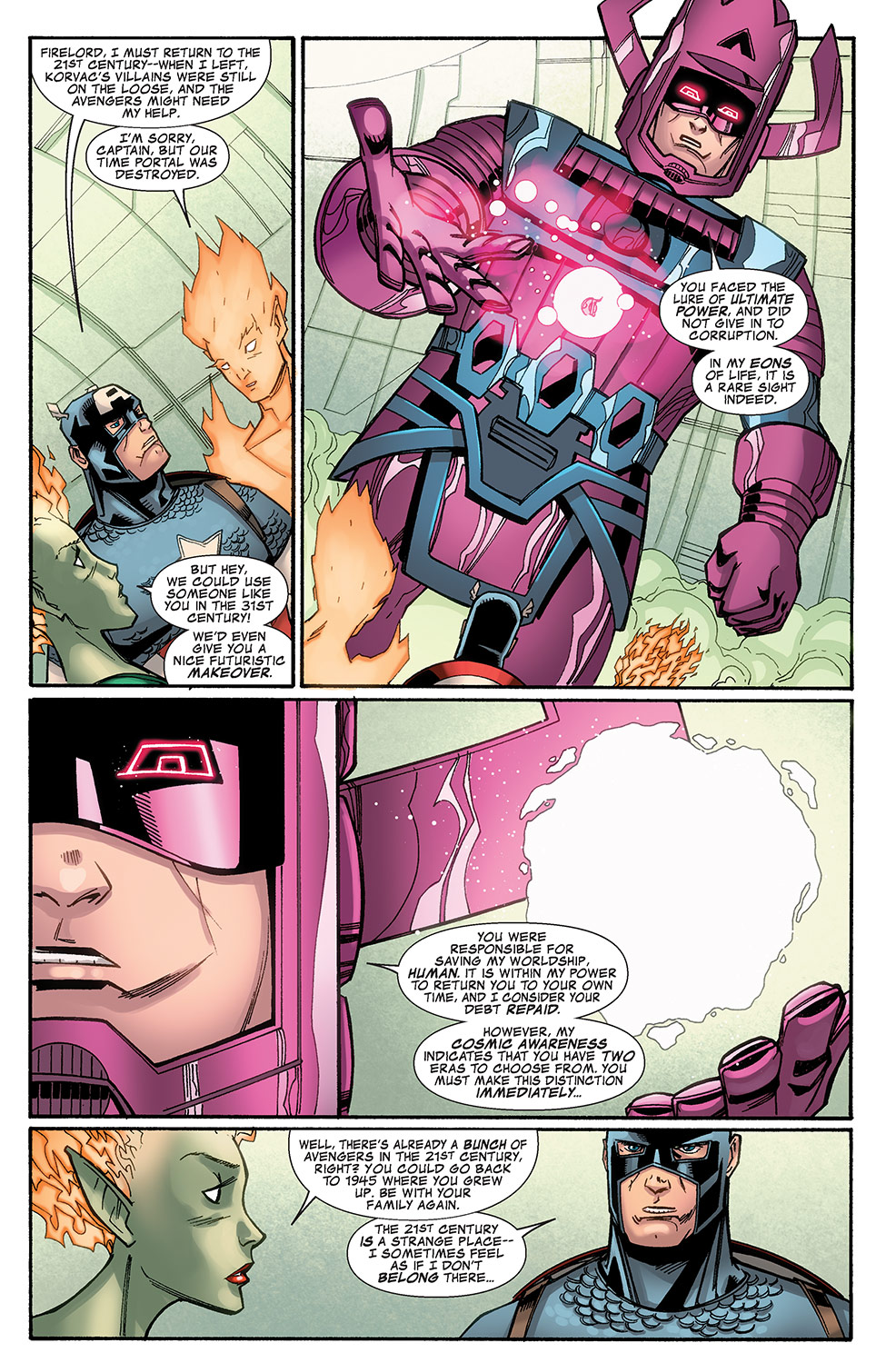 Read online Captain America & the Korvac Saga comic -  Issue #4 - 21