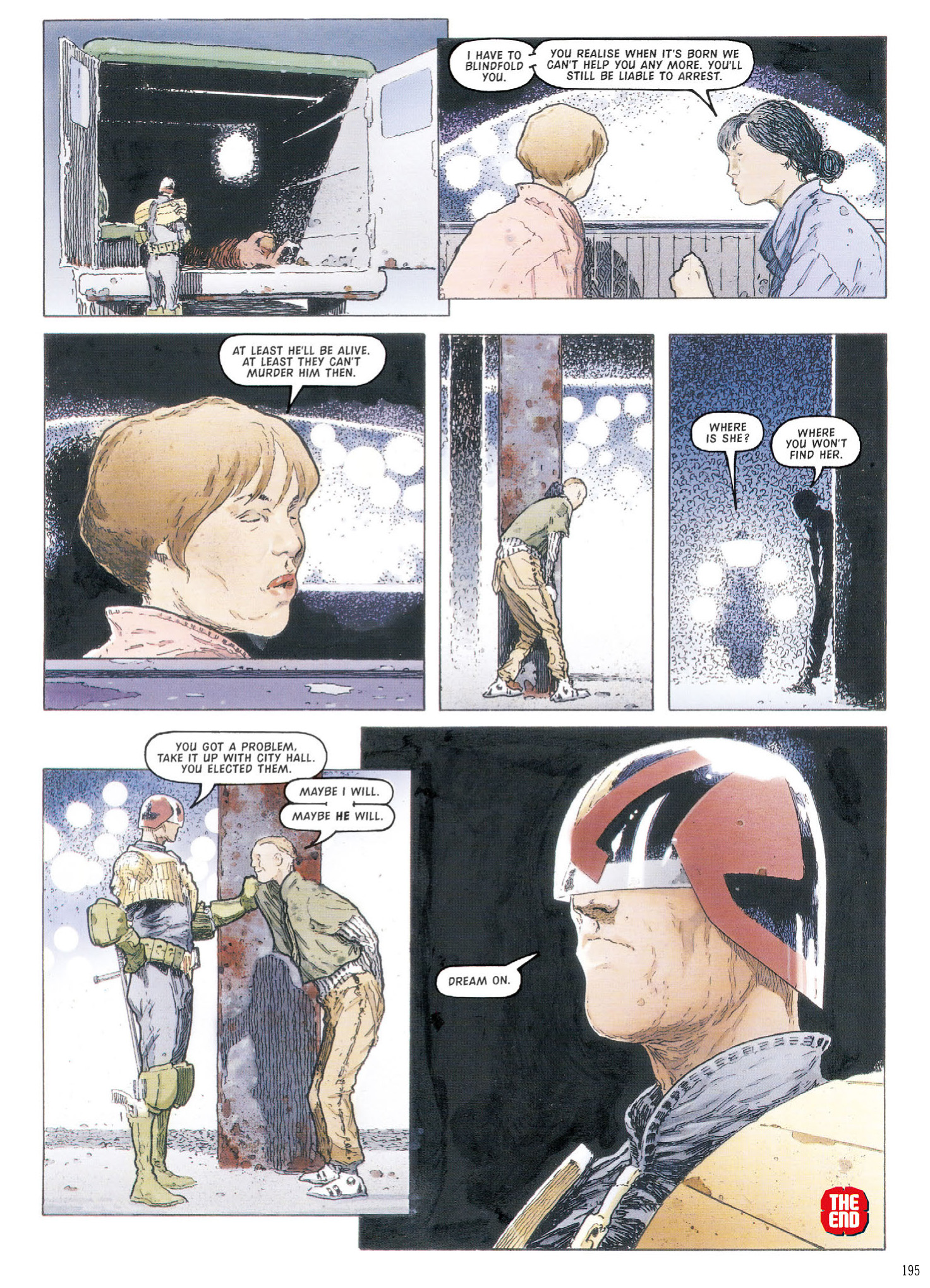 Read online Judge Dredd: The Complete Case Files comic -  Issue # TPB 29 - 197