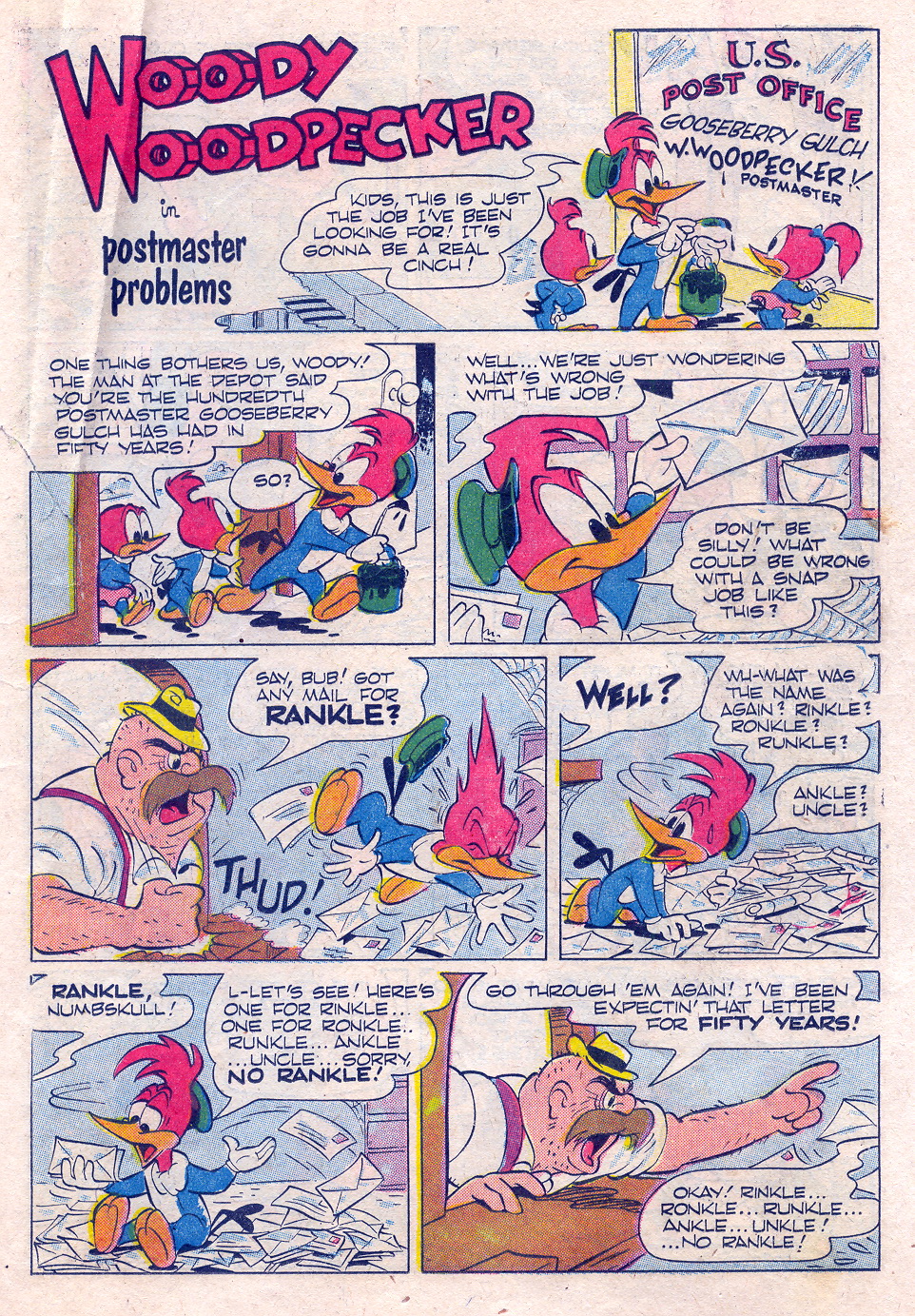 Read online Walter Lantz Woody Woodpecker (1952) comic -  Issue #30 - 19