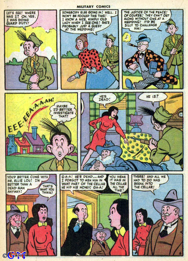 Read online Military Comics comic -  Issue #35 - 36