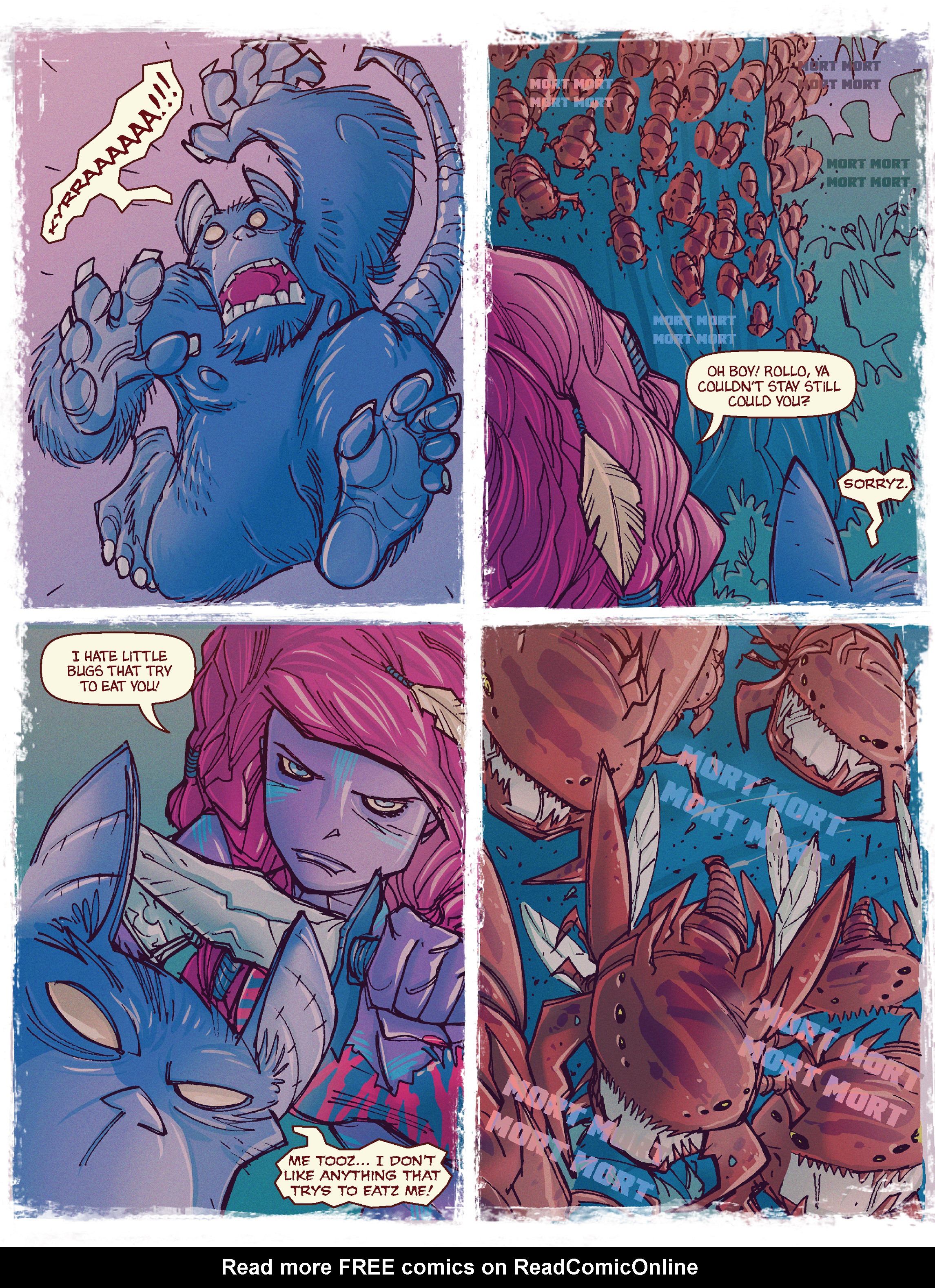Read online Kyrra: Alien Jungle Girl comic -  Issue #1 - 11
