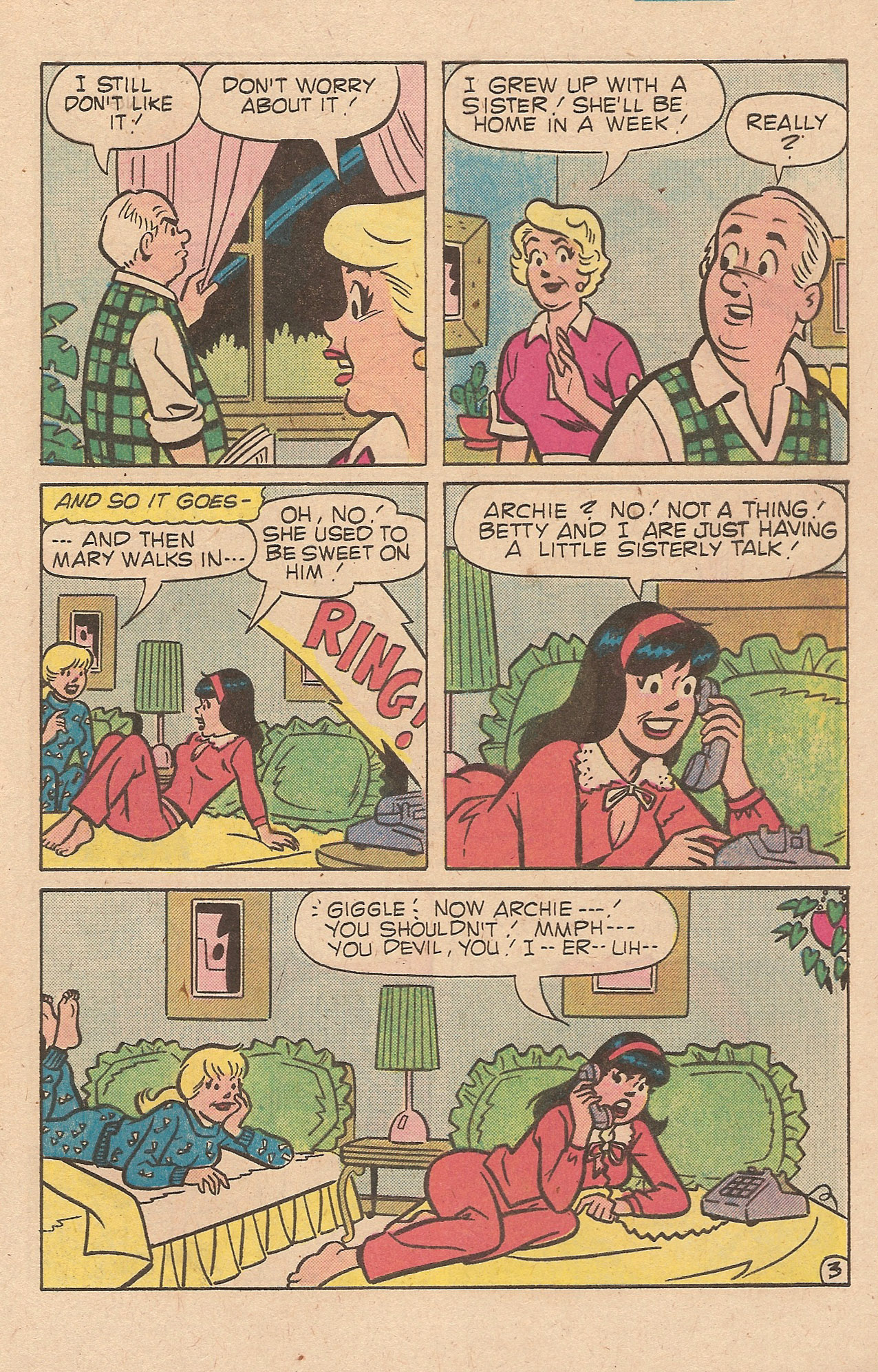 Read online Archie's Girls Betty and Veronica comic -  Issue #302 - 5
