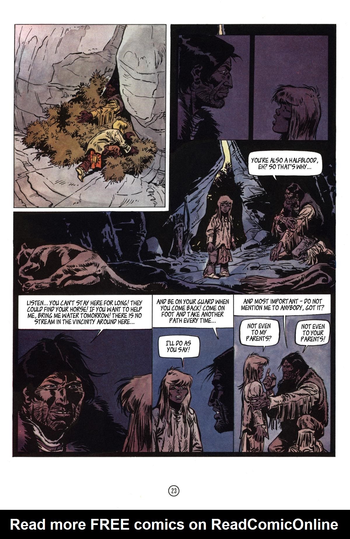 Read online Buddy Longway comic -  Issue #5 - 23