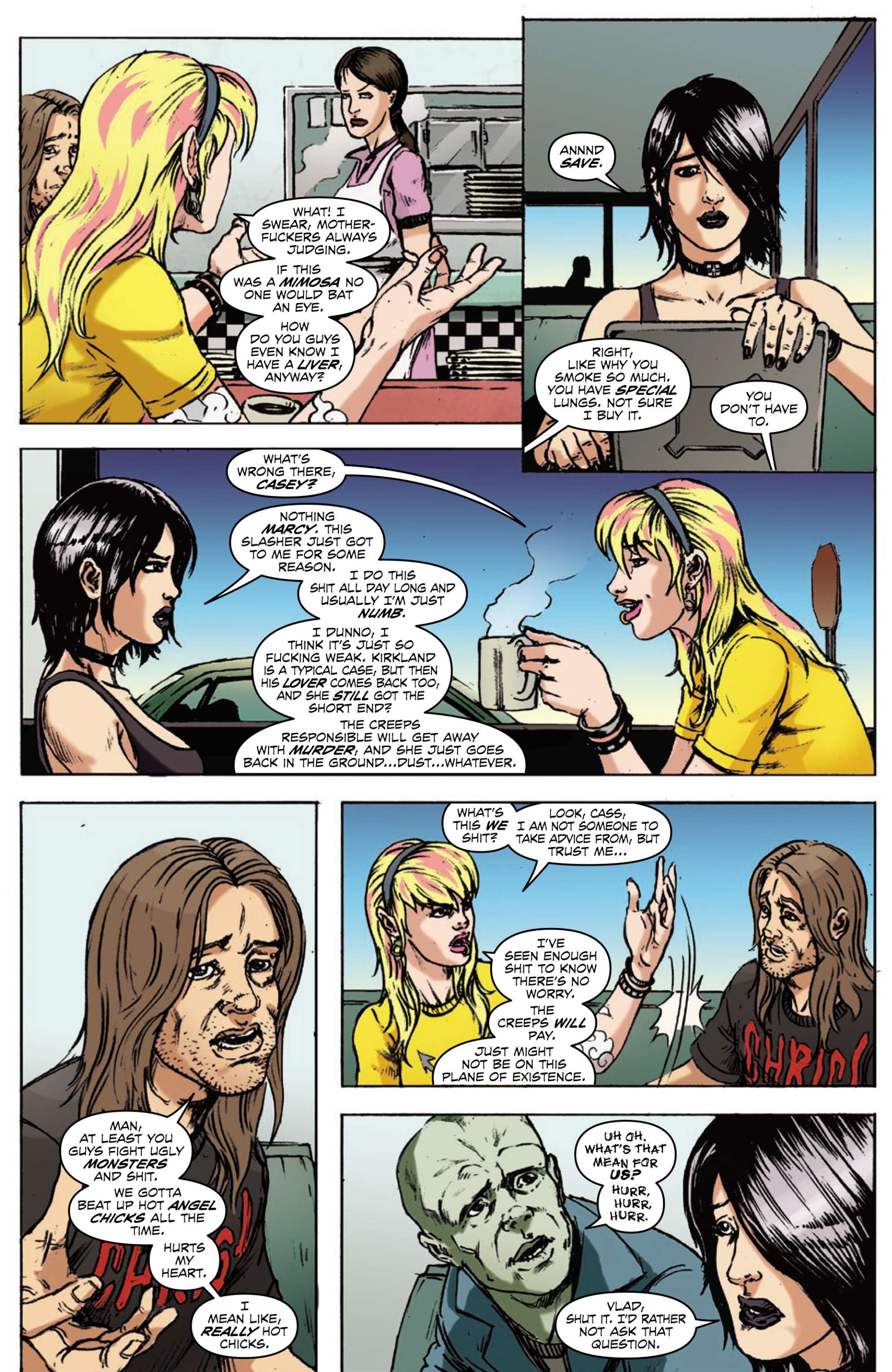 Read online Mercy Sparx Omnibus comic -  Issue # Full (Part 1) - 147