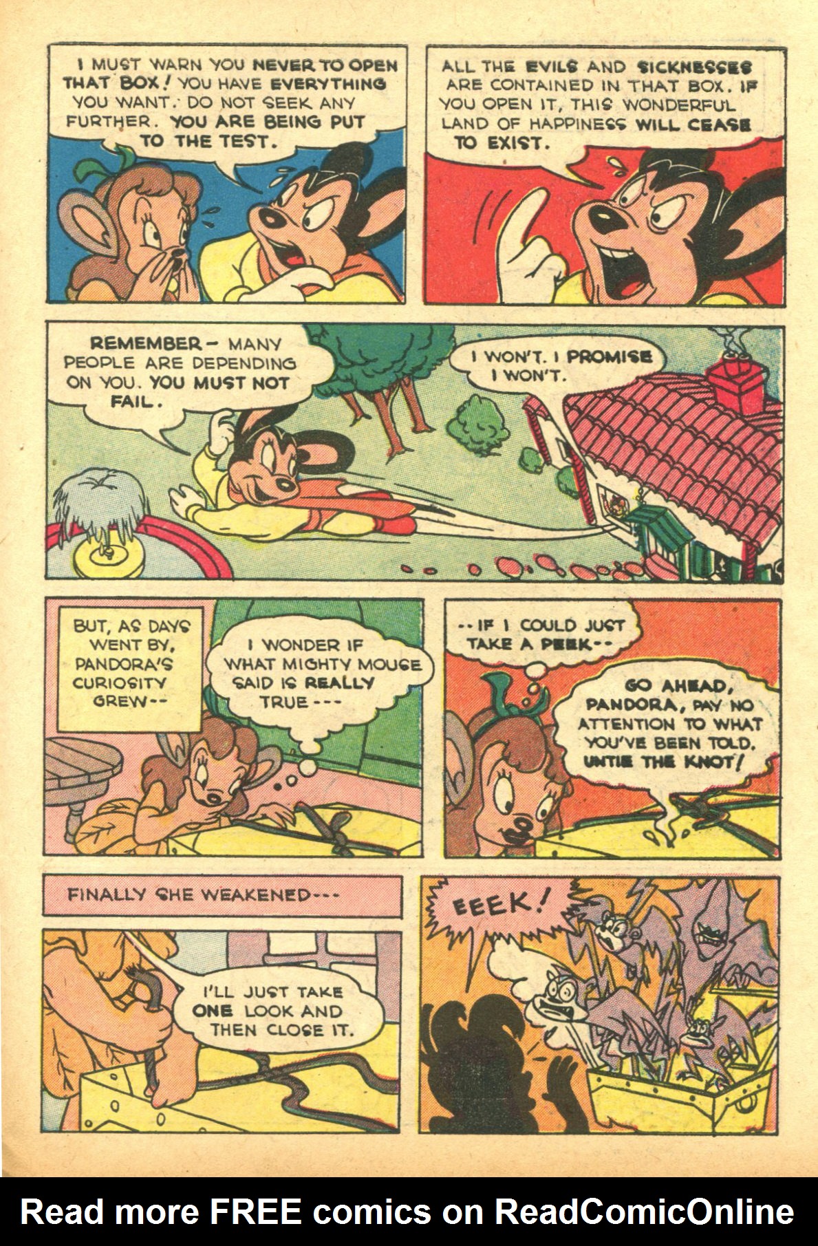 Read online Paul Terry's Mighty Mouse Comics comic -  Issue #39 - 75